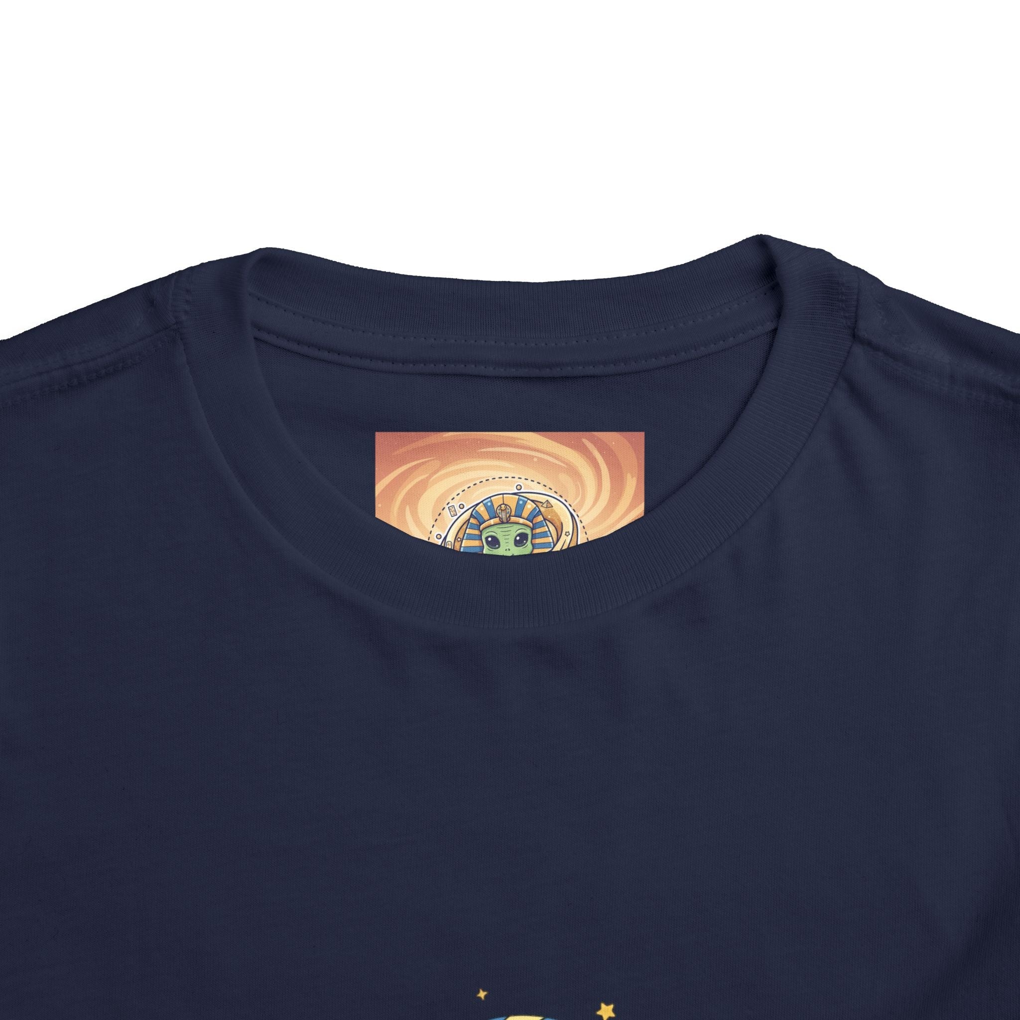 Toddler Tee — Cute Alien Pharaoh Graphic Shirt for Kids Printify