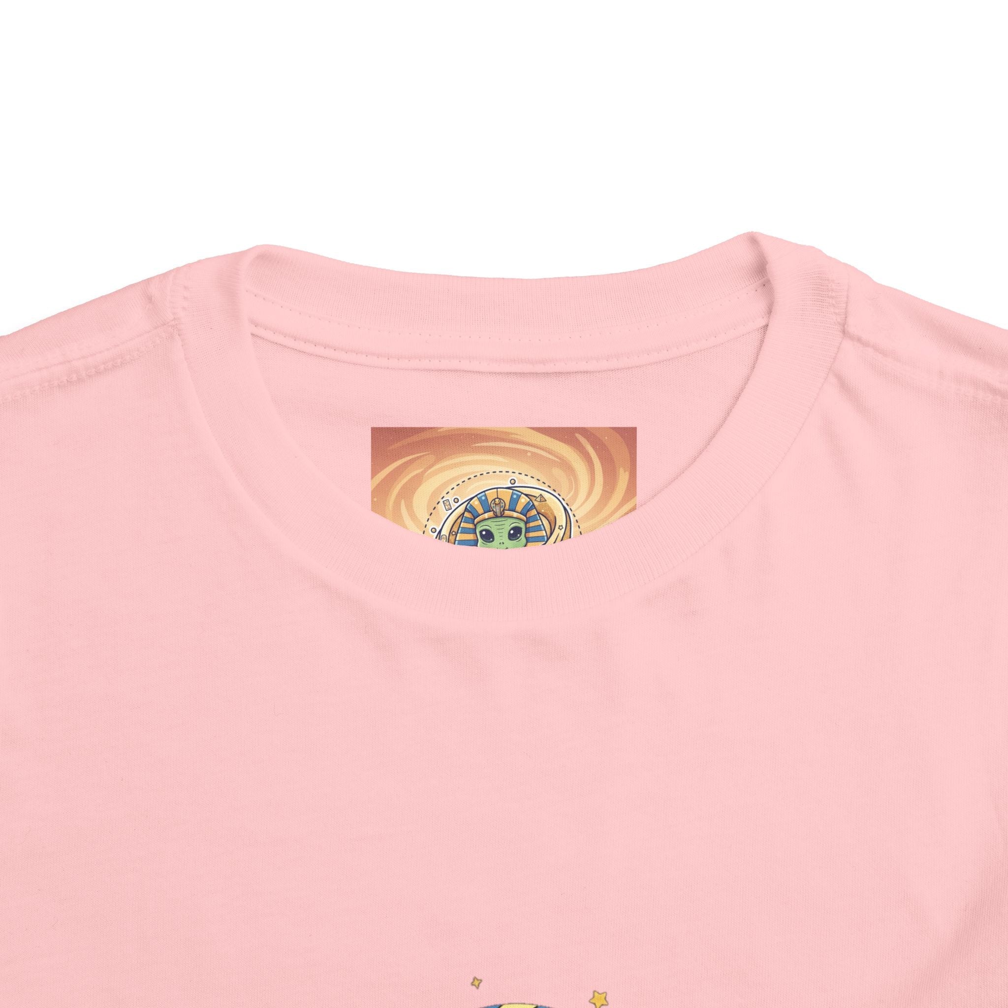 Toddler Tee — Cute Alien Pharaoh Graphic Shirt for Kids Printify