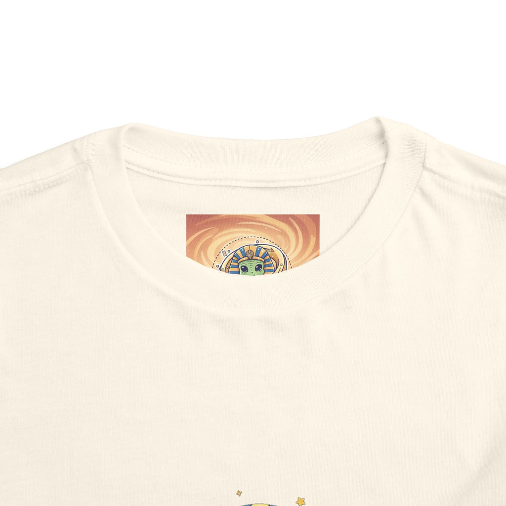 Toddler Tee — Cute Alien Pharaoh Graphic Shirt for Kids Printify
