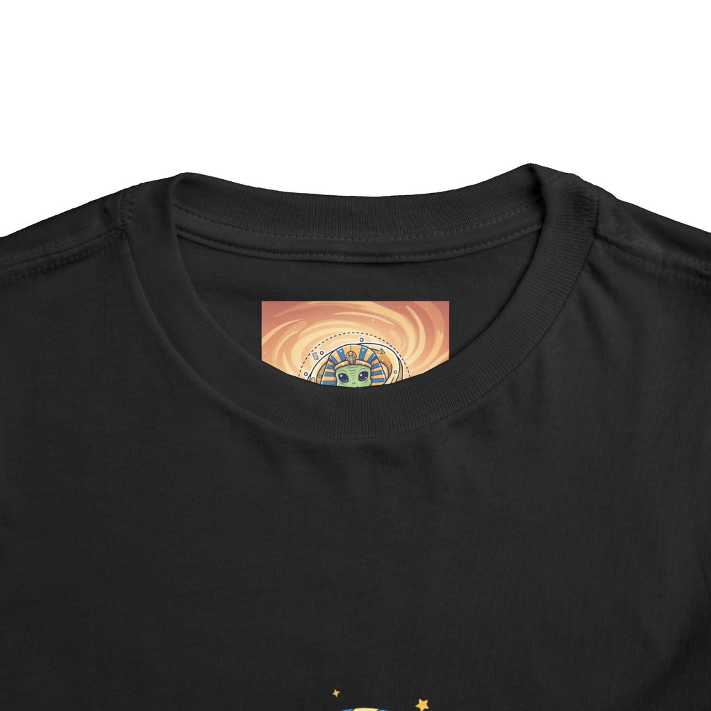 Toddler Tee — Cute Alien Pharaoh Graphic Shirt for Kids Printify