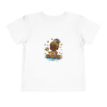 Toddler Tee – Cute Baby Pirate with Treasure Chest Graphic Printify