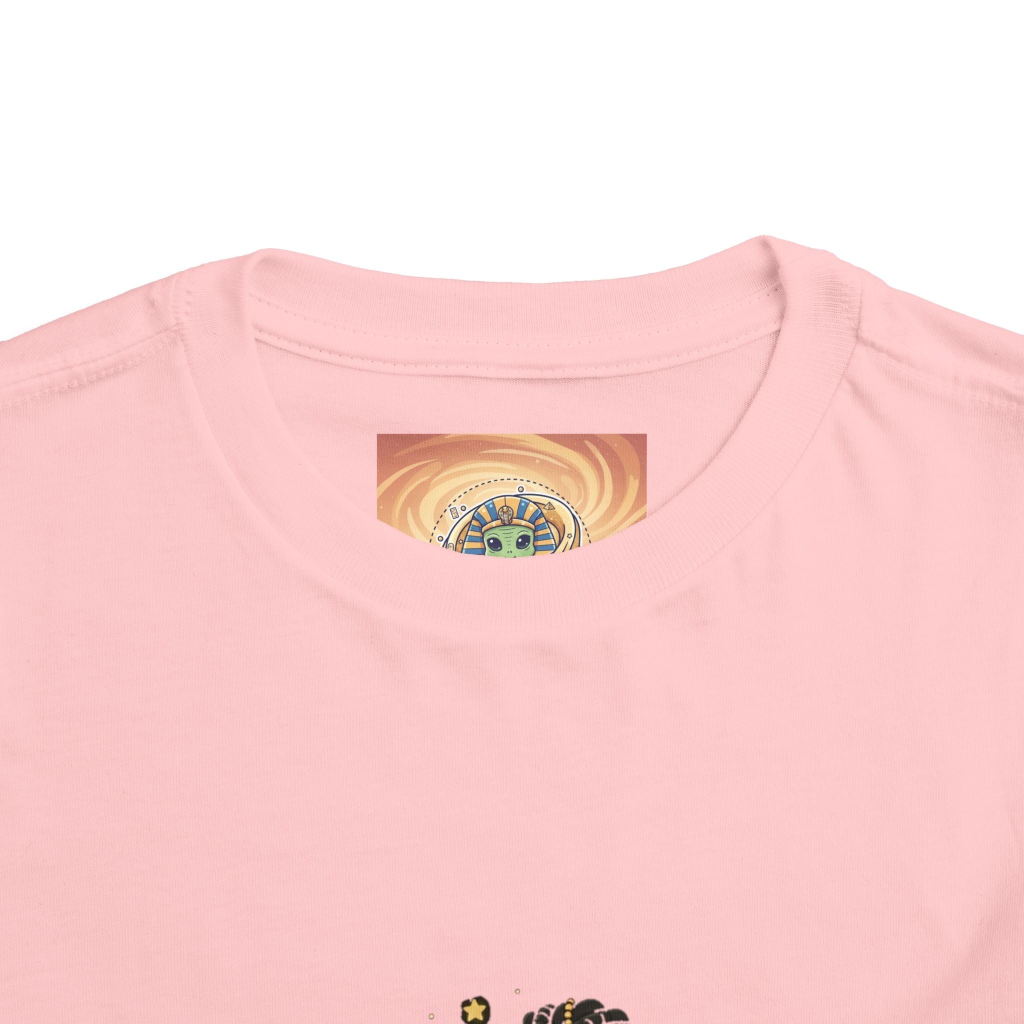 Toddler Tee – Cute Baby Pirate with Treasure Chest Graphic Printify