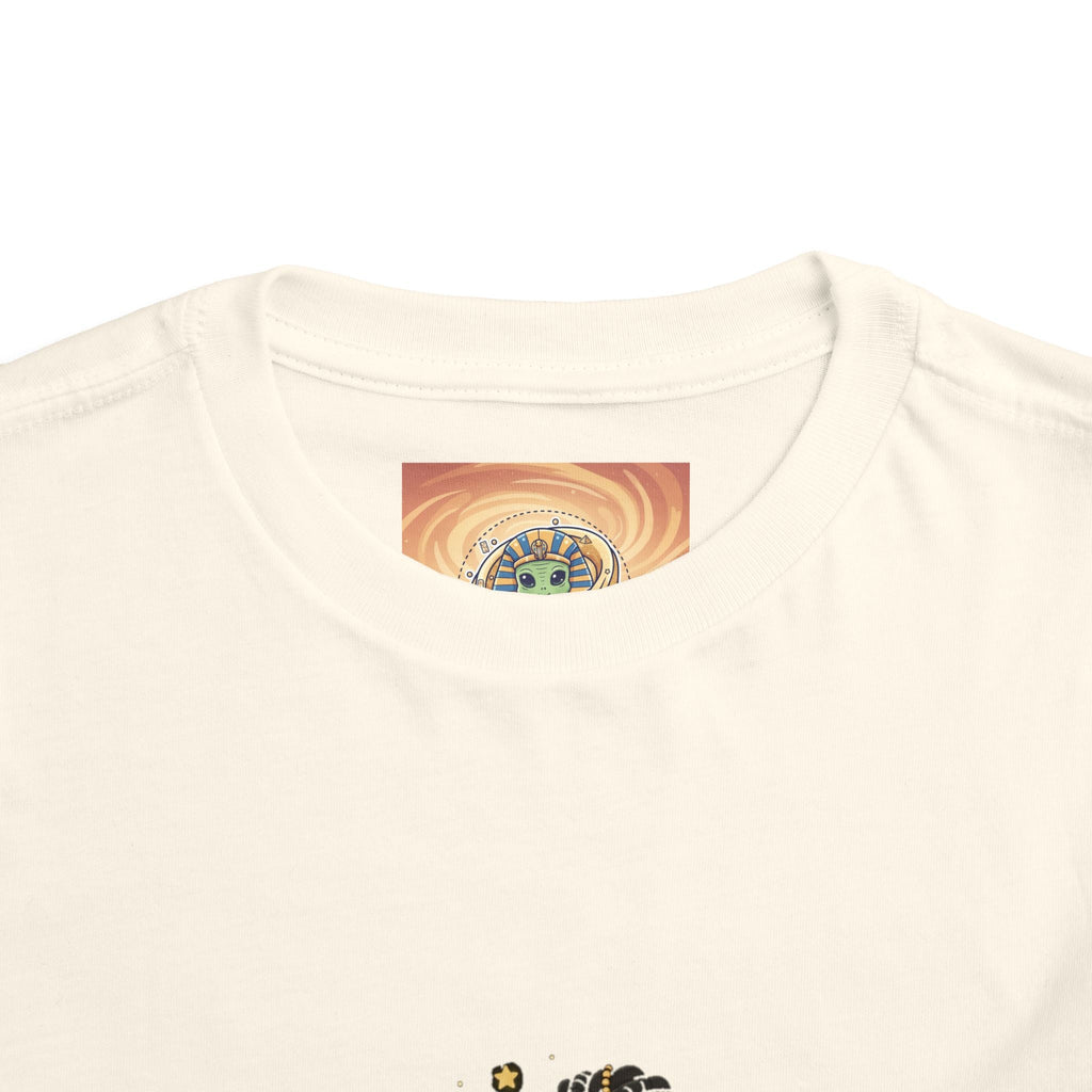 Toddler Tee – Cute Baby Pirate with Treasure Chest Graphic Printify
