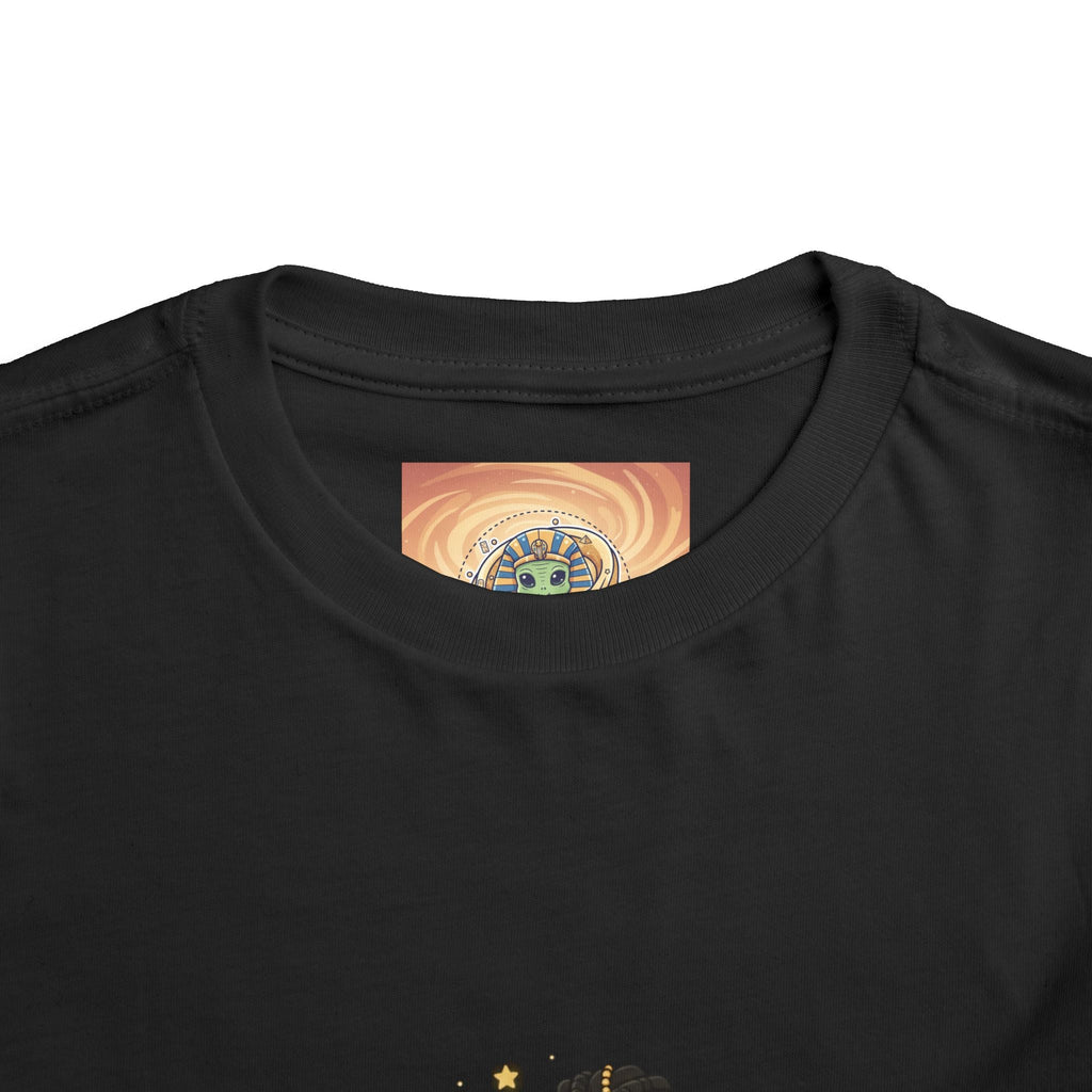 Toddler Tee – Cute Baby Pirate with Treasure Chest Graphic Printify