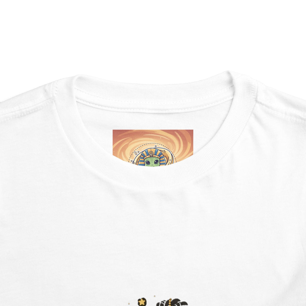 Toddler Tee – Cute Baby Pirate with Treasure Chest Graphic Printify