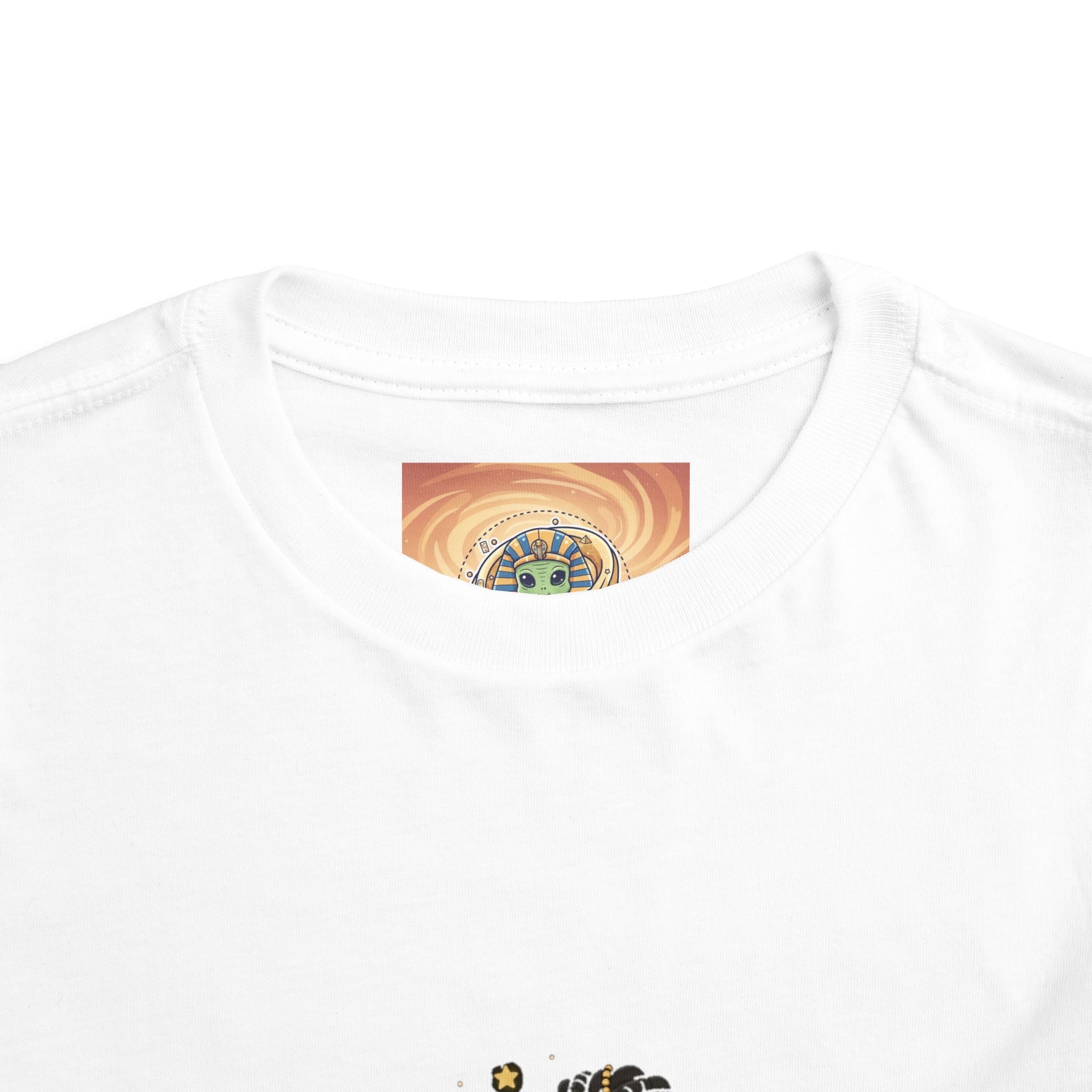 Toddler Tee – Cute Baby Pirate with Treasure Chest Graphic Printify