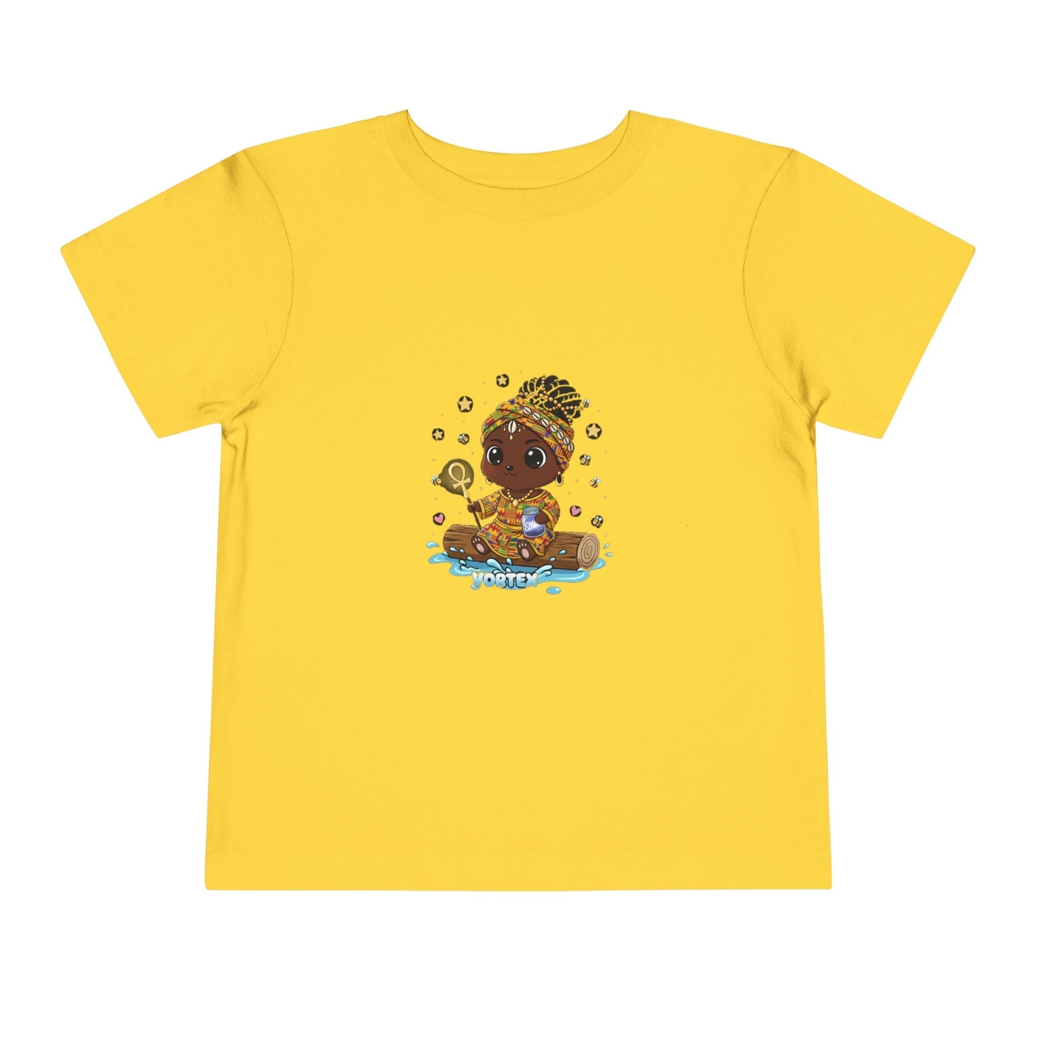 Toddler Tee – Cute Baby Pirate with Treasure Chest Graphic Printify