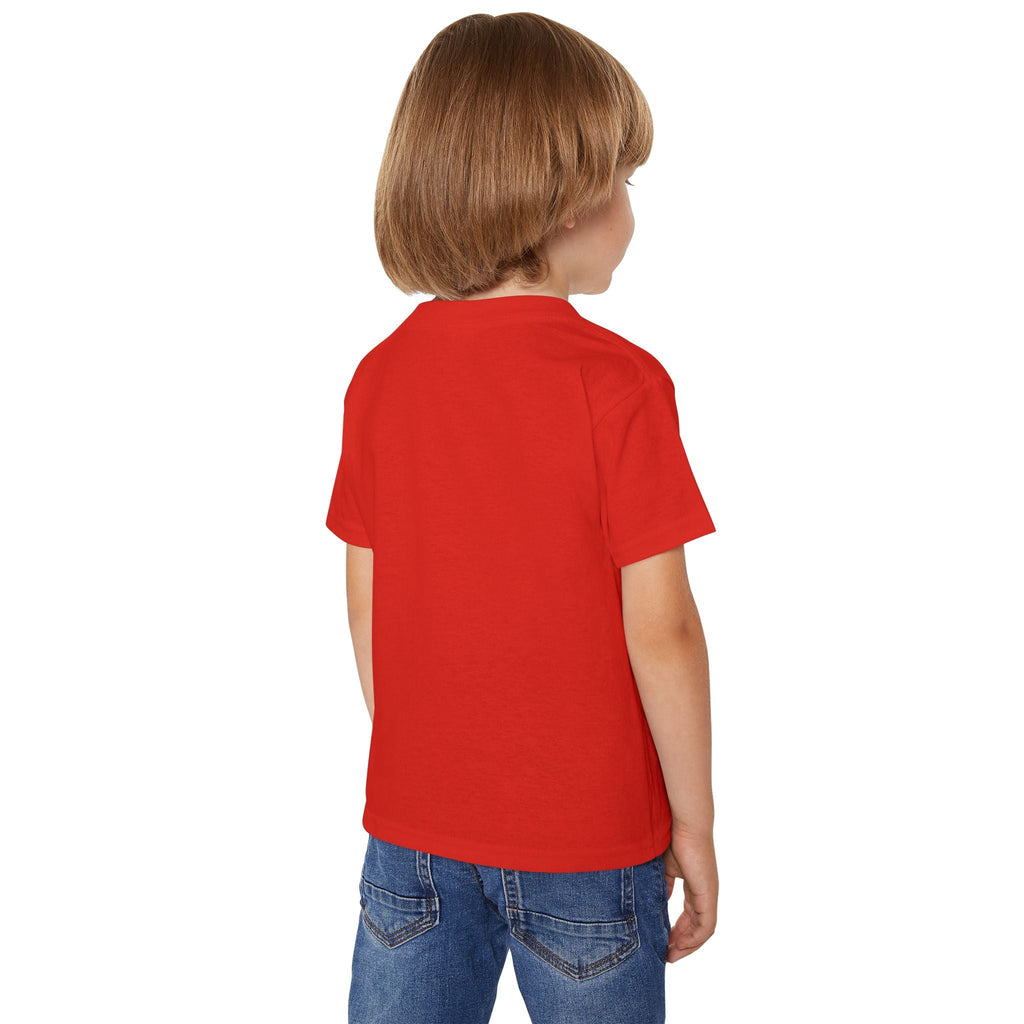 Toddler T‑Shirt — Cute Pink Mushroom Character "Vortex" Kids Tee Printify