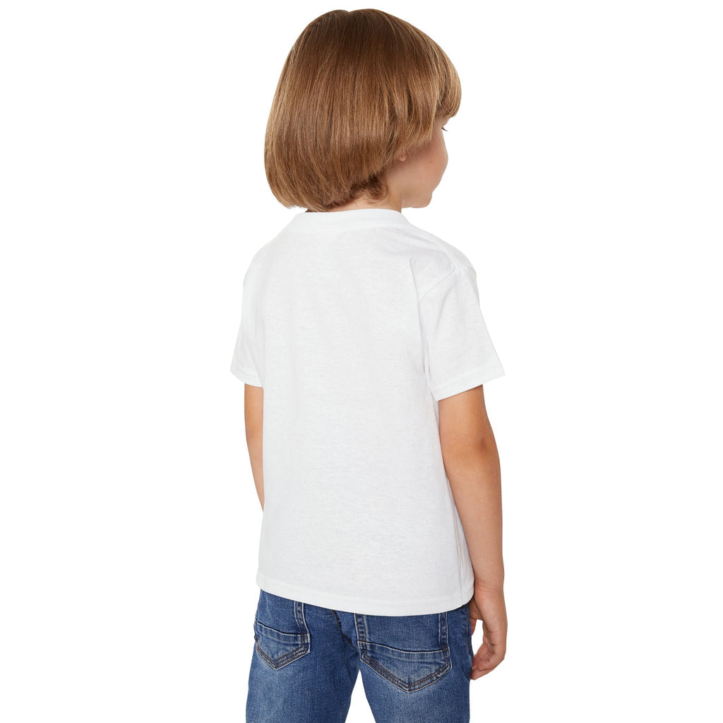 Toddler T‑Shirt — Cute Pink Mushroom Character "Vortex" Kids Tee Printify