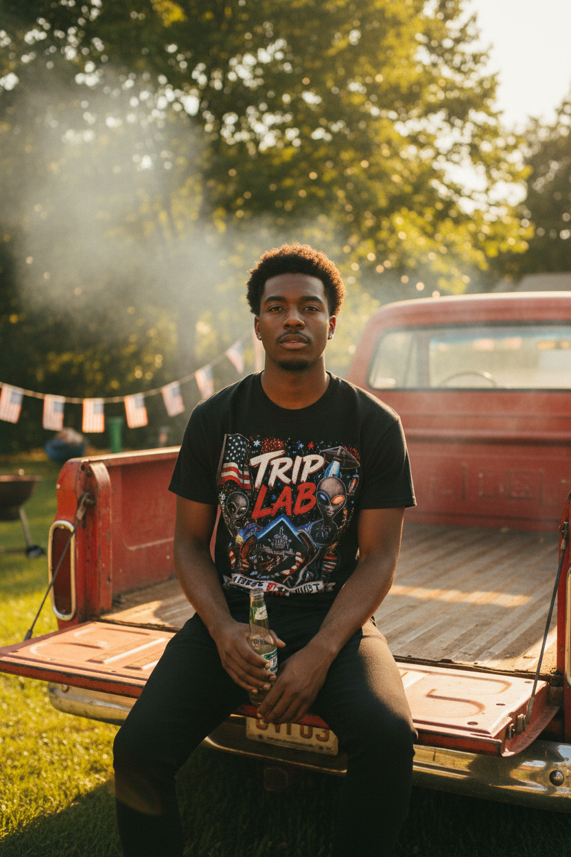 Trip Lab BBQ Tee — Tailgate Cookout V2