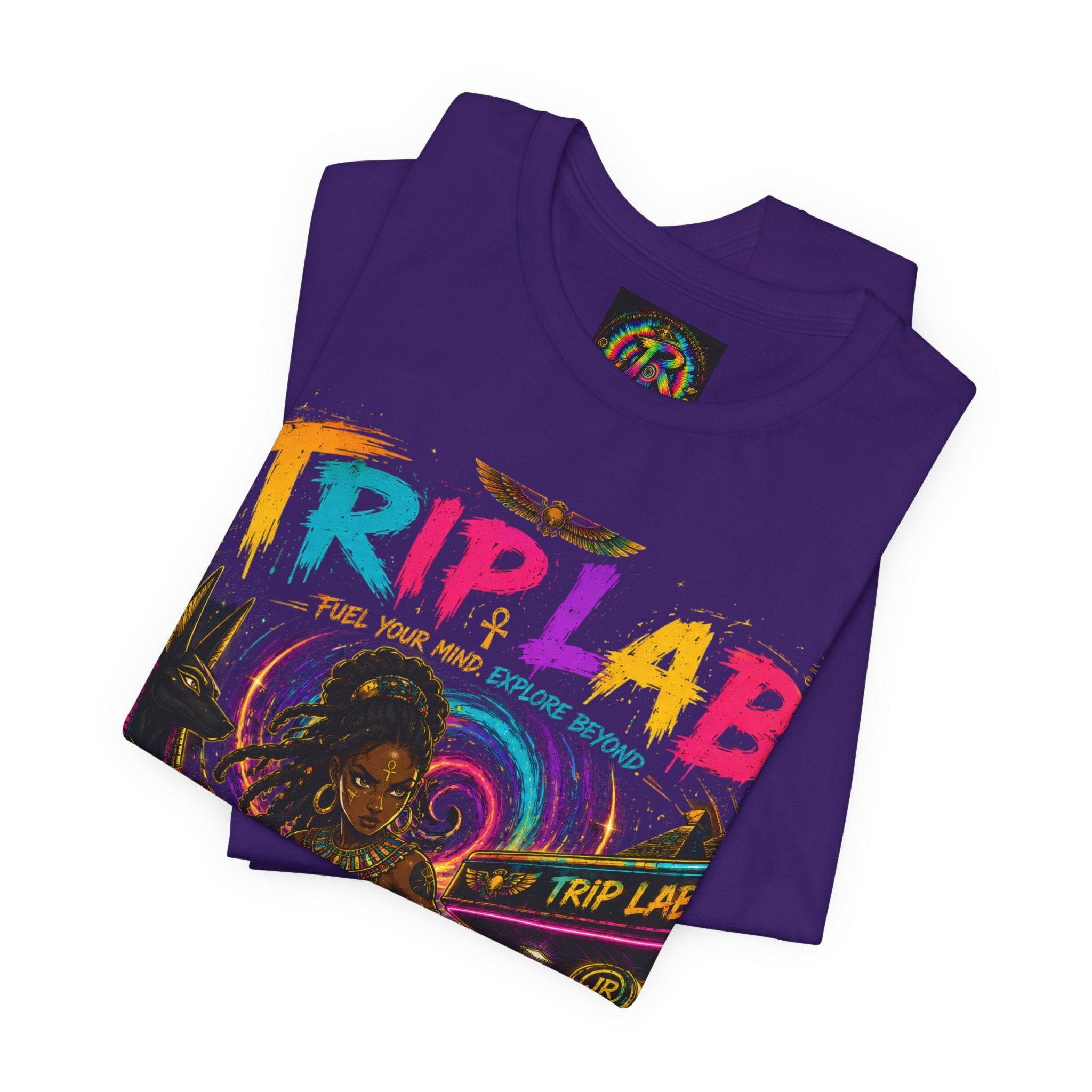 Trip Lab Egyptian Tee — JR Vortex Fuel Your Mind Collection.