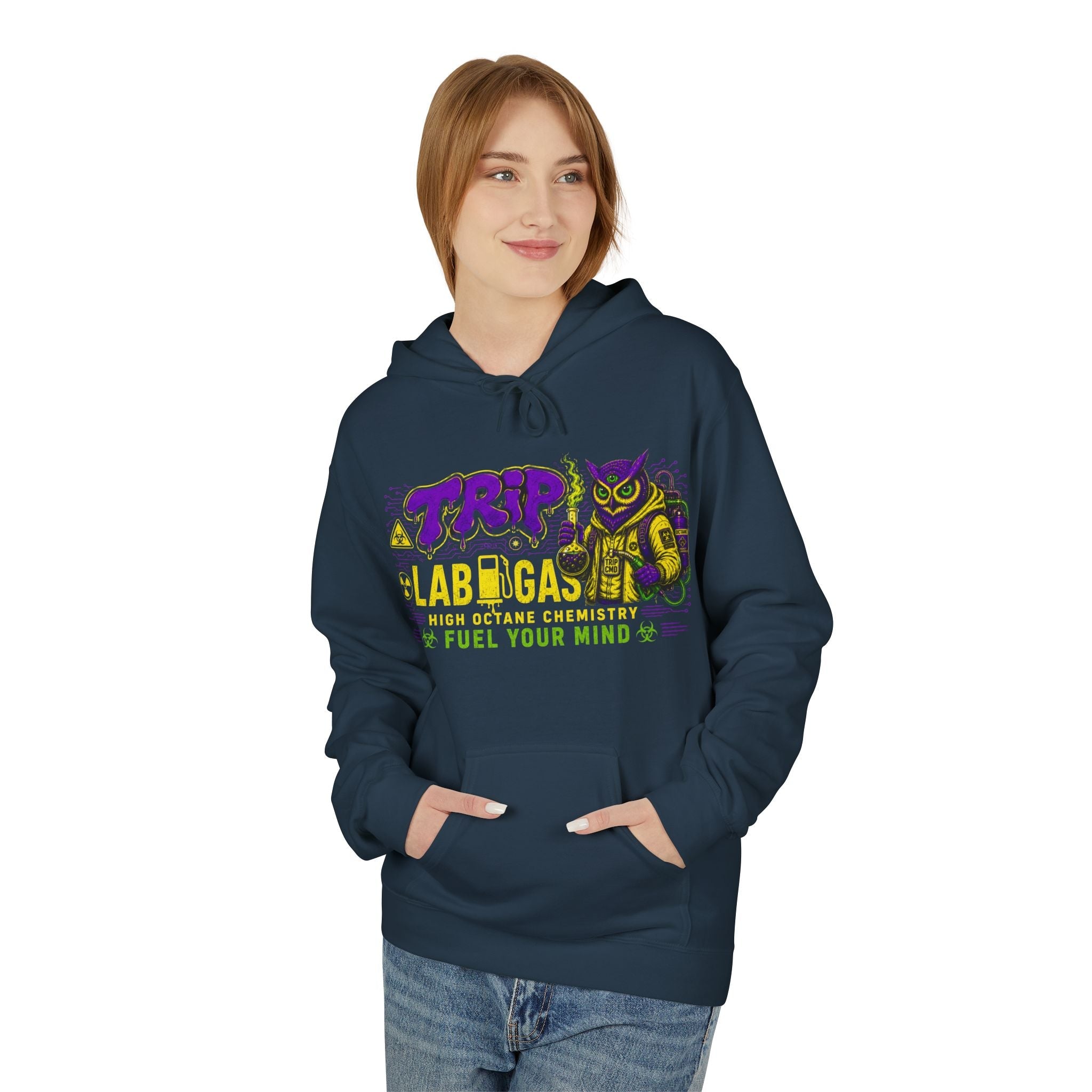 Trip Lab Gas Hoodie — High Octane Chemistry | Unisex Fleece