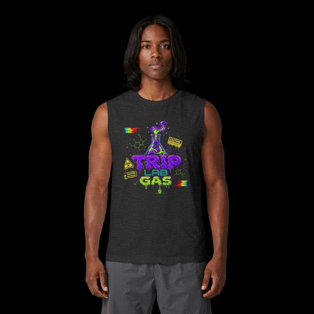 Trip Lab Gas Muscle Tank — High Octane Chemistry | Unisex