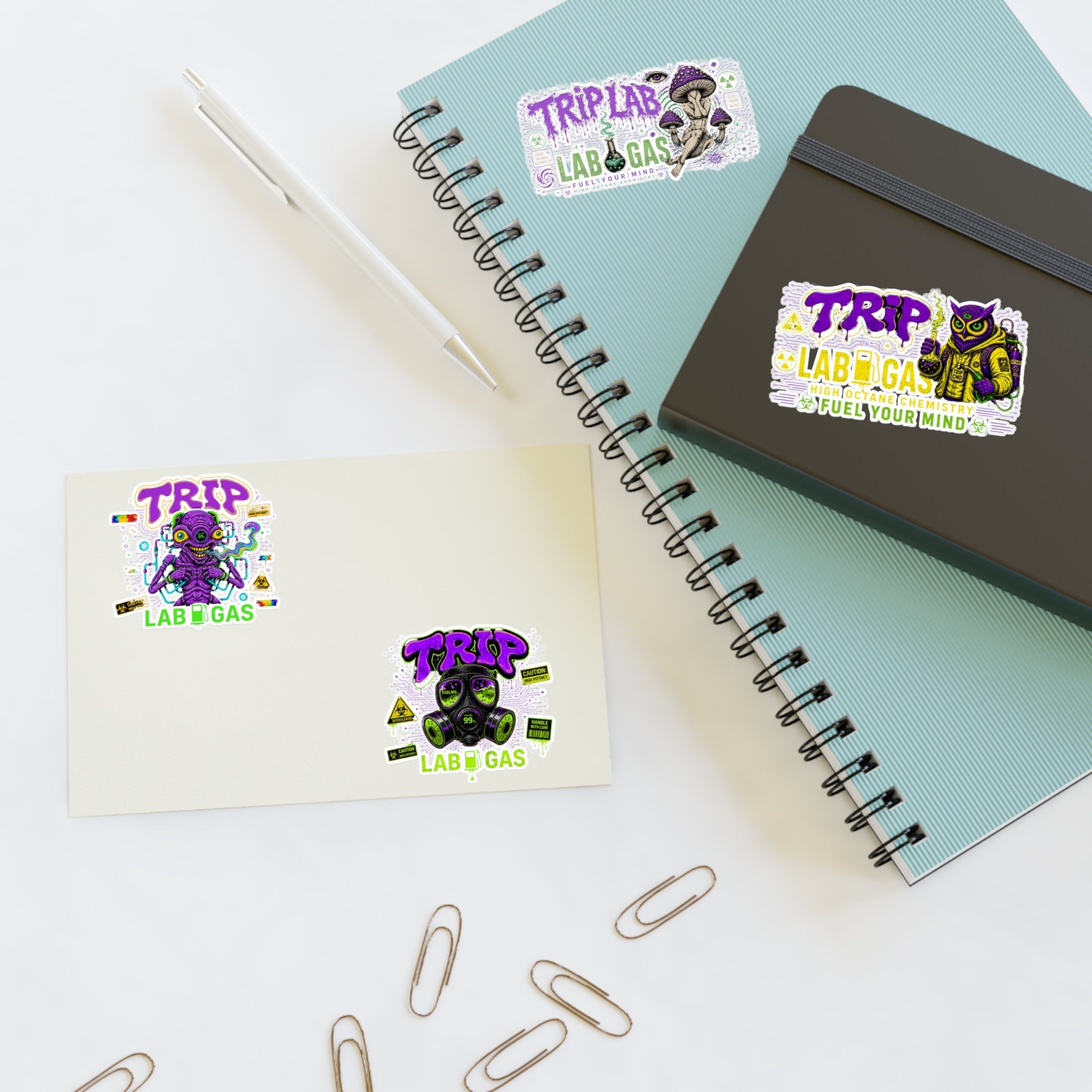 Trip Lab Gas — Sticker Sheet