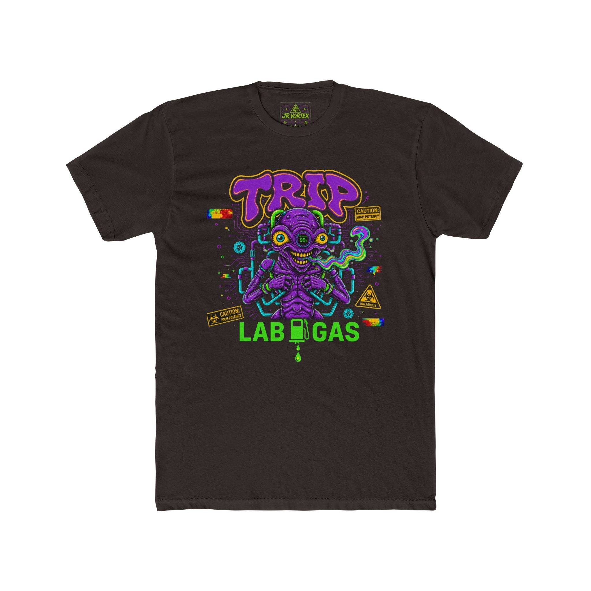 Trip Lab Gas Tee — Neon Octopus Chemist Graphic T-Shirt