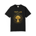 Trip Lab Mushrooms Tee — Sacred Geometry Comfort Colors Shirt