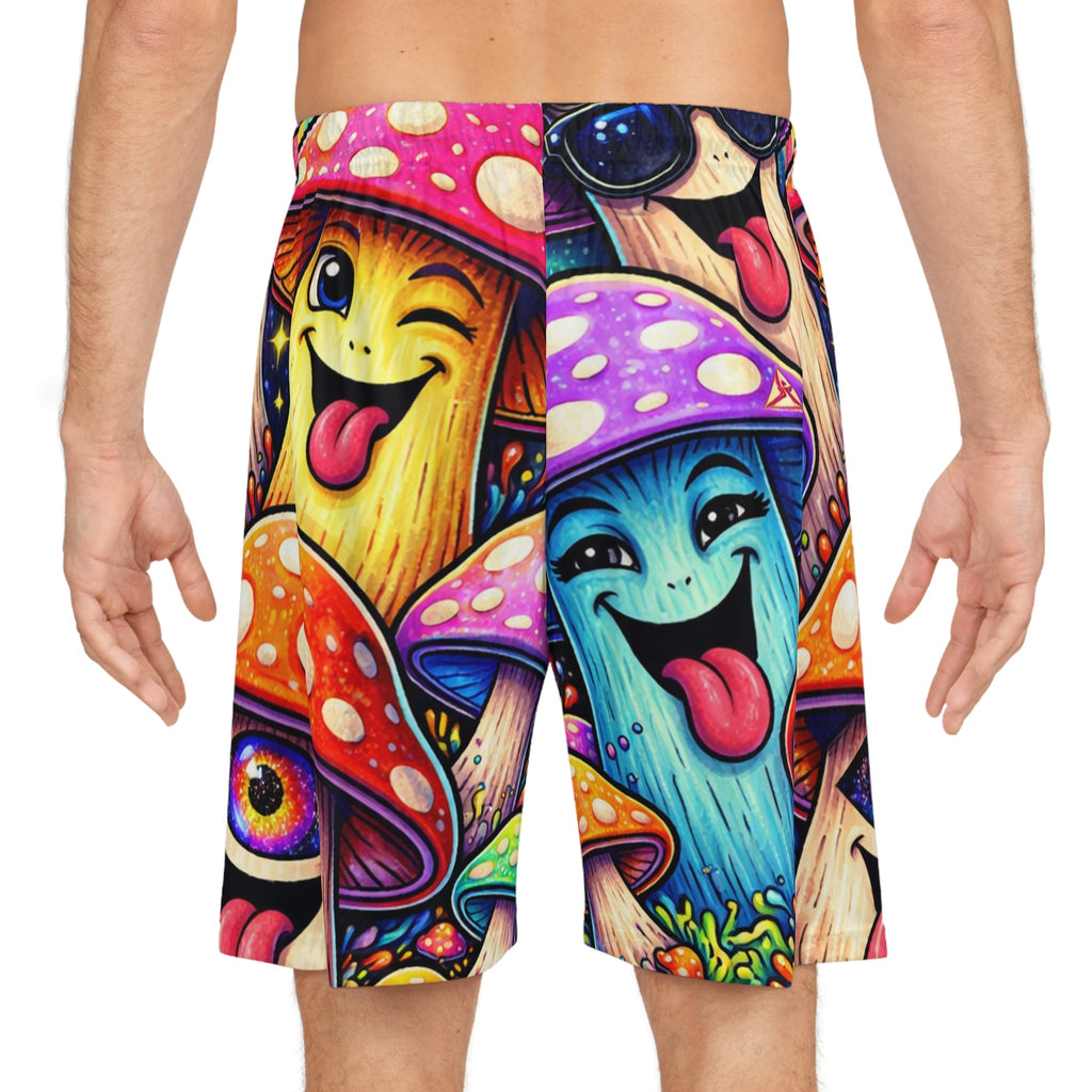 Trippy Mushroom Shorts
