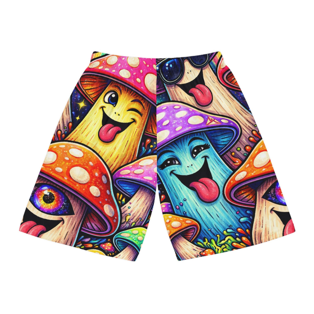 Trippy Mushroom Shorts