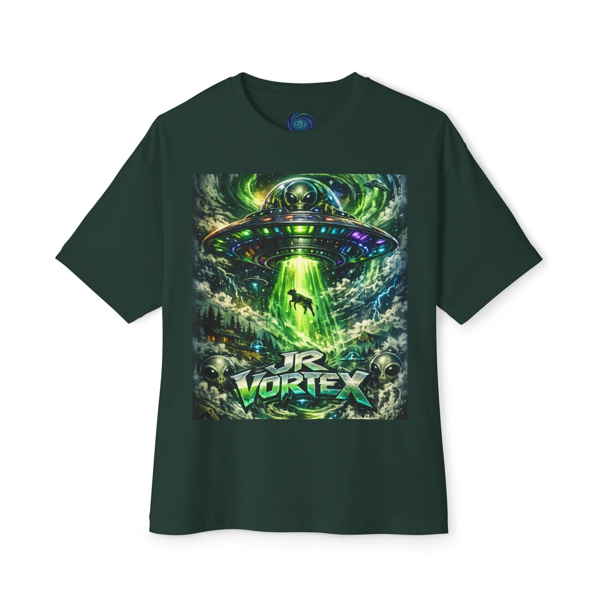 Alien Abduction Graphic Tee — 'Ur Vortex' Sci‑Fi UFO Shirt Printify
