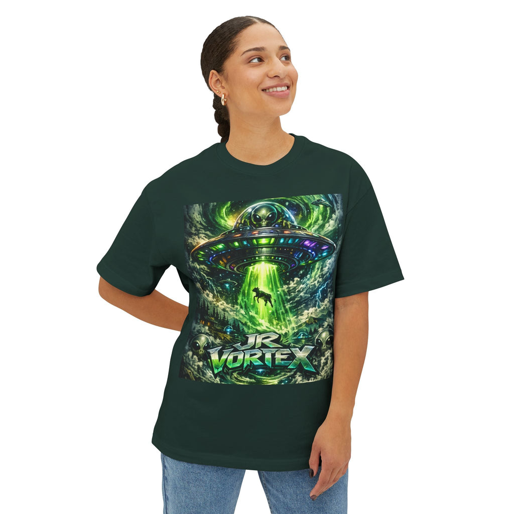 Alien Abduction Graphic Tee — 'Ur Vortex' Sci‑Fi UFO Shirt Printify