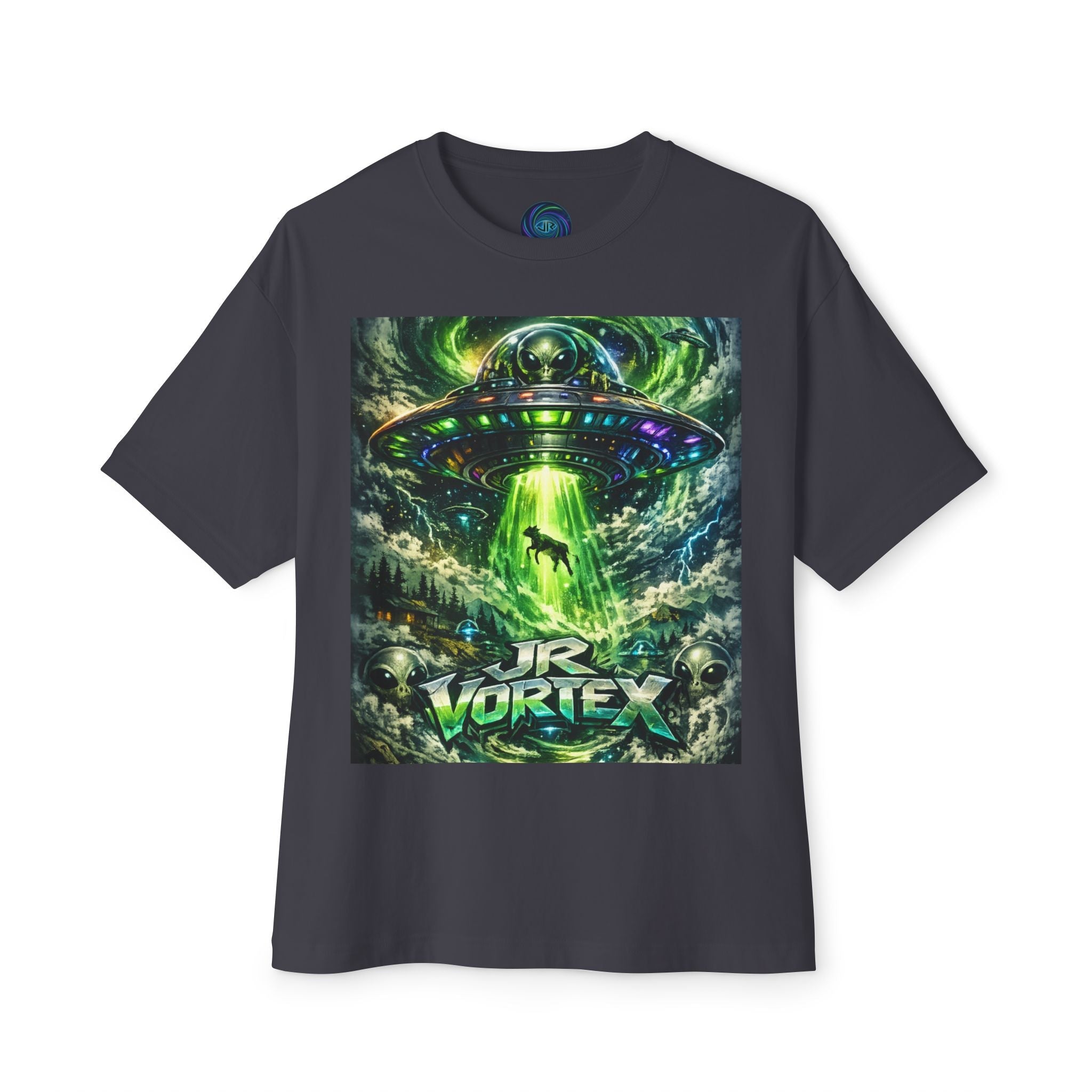 Alien Abduction Graphic Tee — 'Ur Vortex' Sci‑Fi UFO Shirt Printify