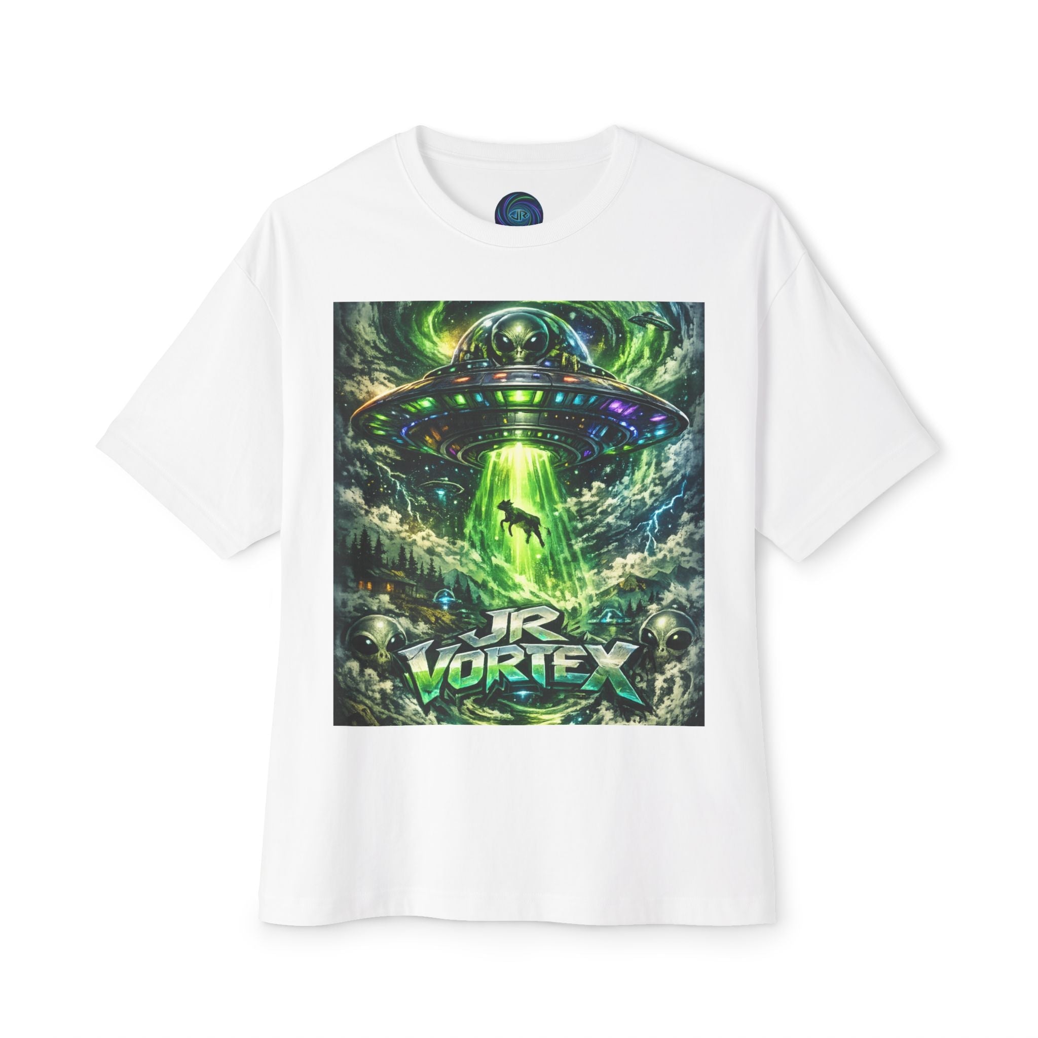 Alien Abduction Graphic Tee — 'Ur Vortex' Sci‑Fi UFO Shirt Printify