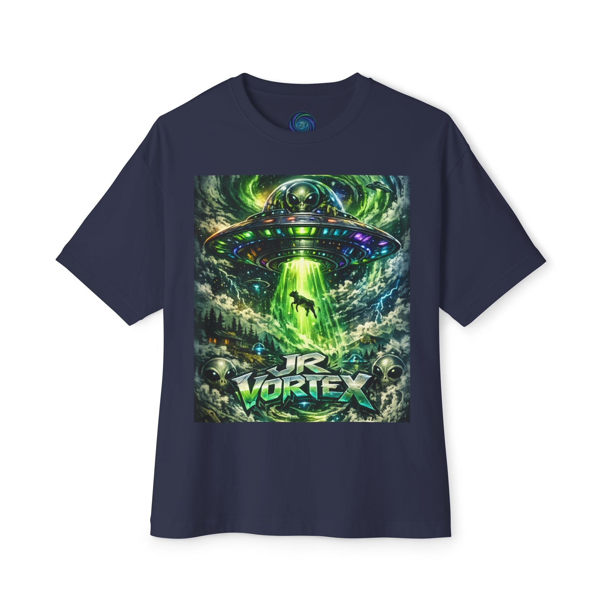 Alien Abduction Graphic Tee — 'Ur Vortex' Sci‑Fi UFO Shirt Printify