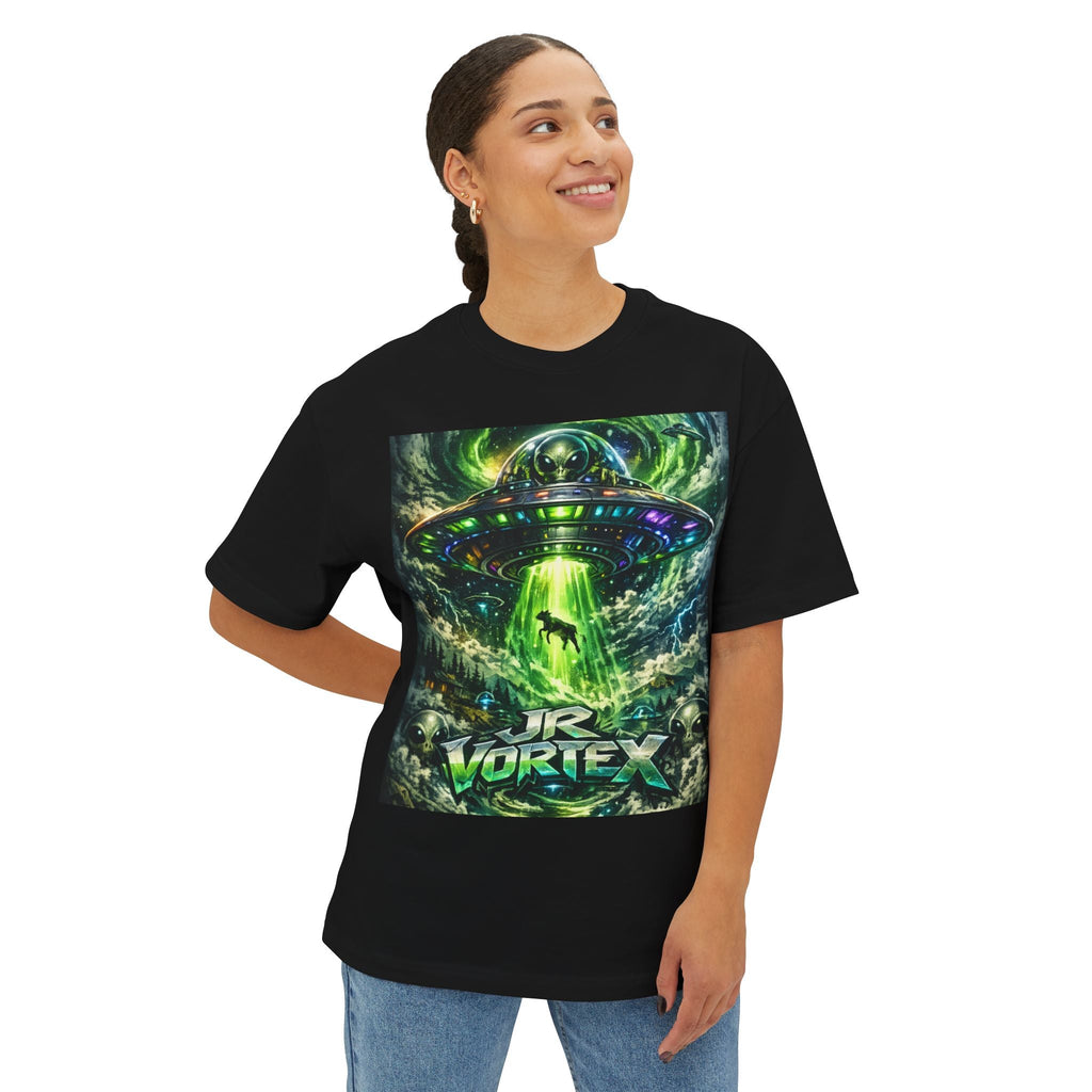 Alien Abduction Graphic Tee — 'Ur Vortex' Sci‑Fi UFO Shirt Printify