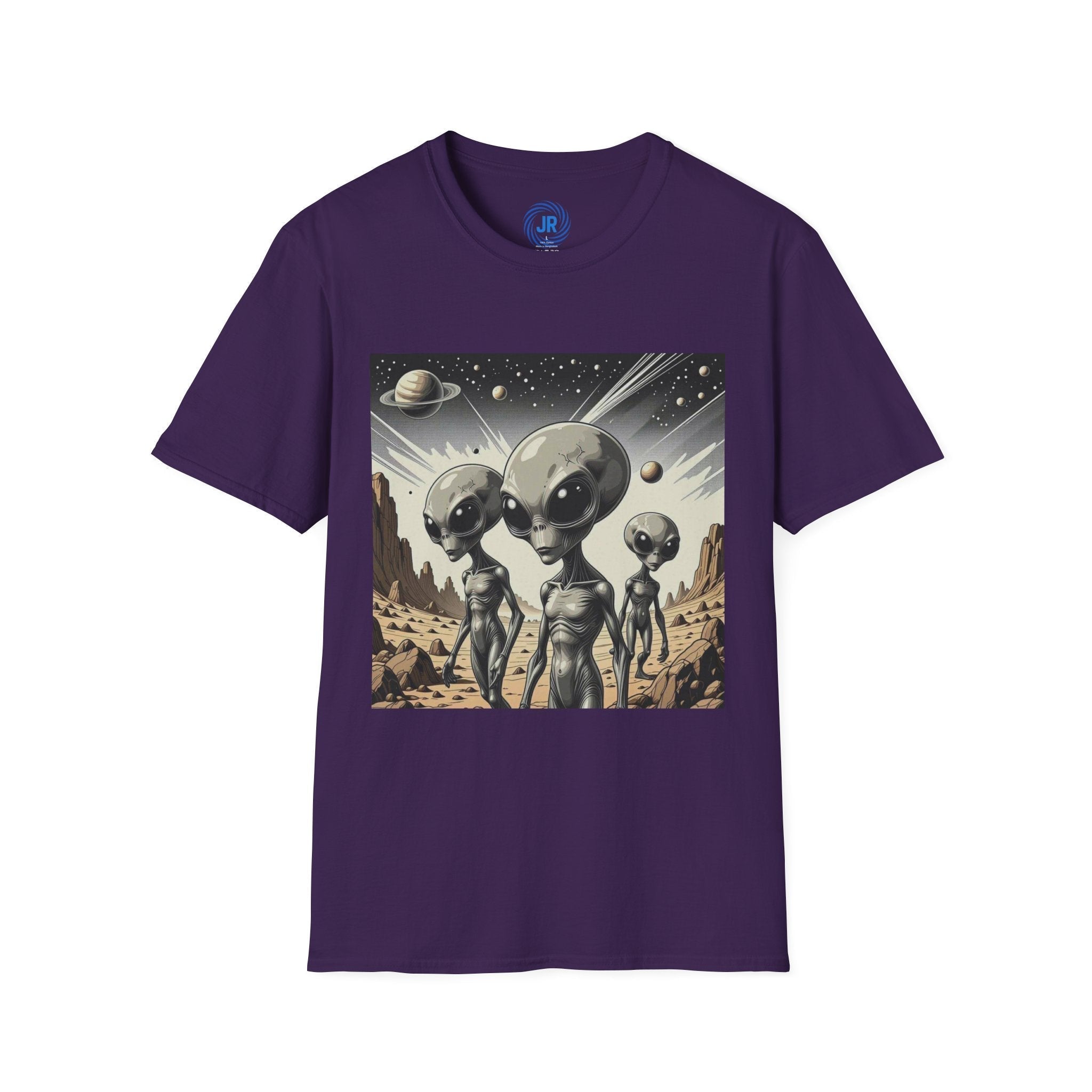 UFO Cosmic Alien Tee Printify
