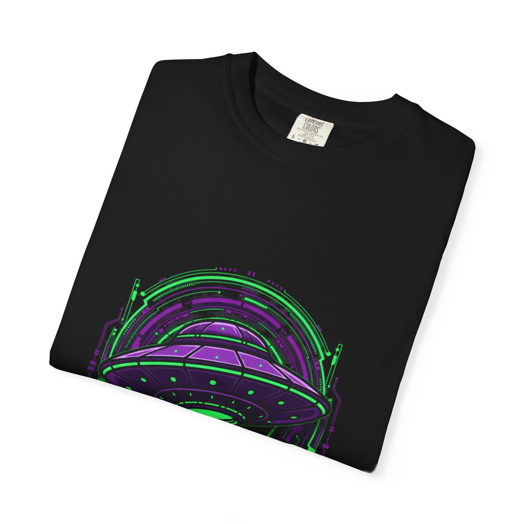 NEON ALIEN // Limited Edition "Abduction" Vintage Heavyw Printify
