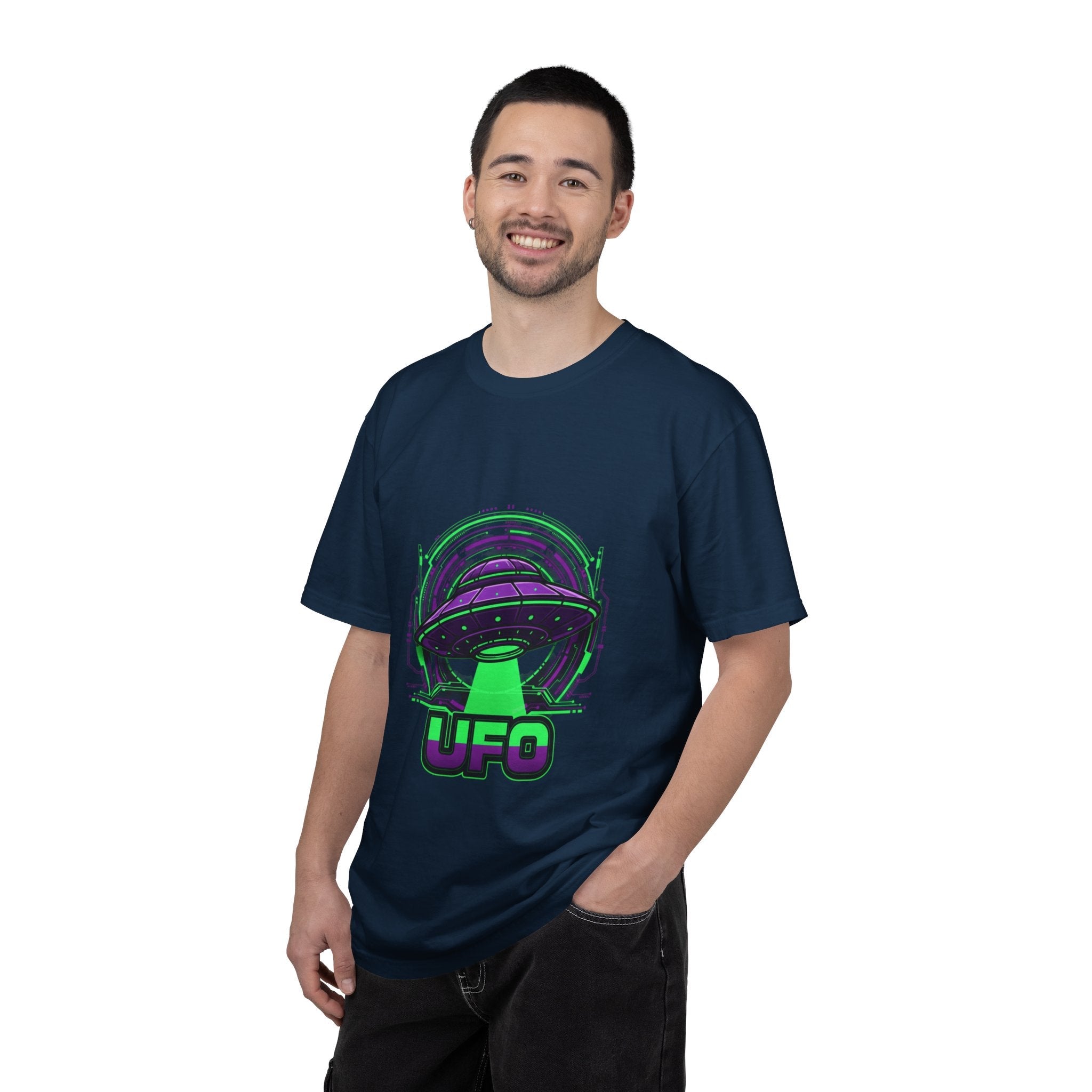 NEON ALIEN // Limited Edition "Abduction" Vintage Heavyw Printify