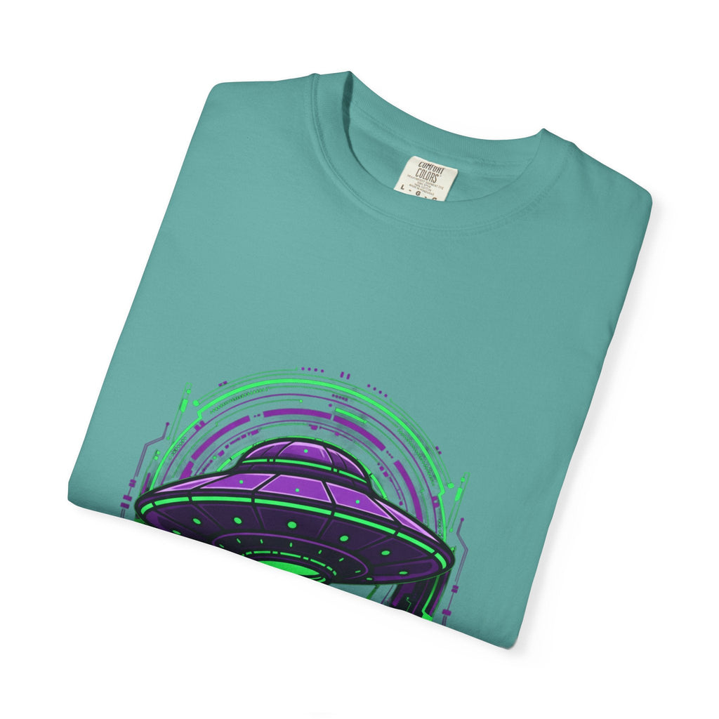 NEON ALIEN // Limited Edition "Abduction" Vintage Heavyw Printify