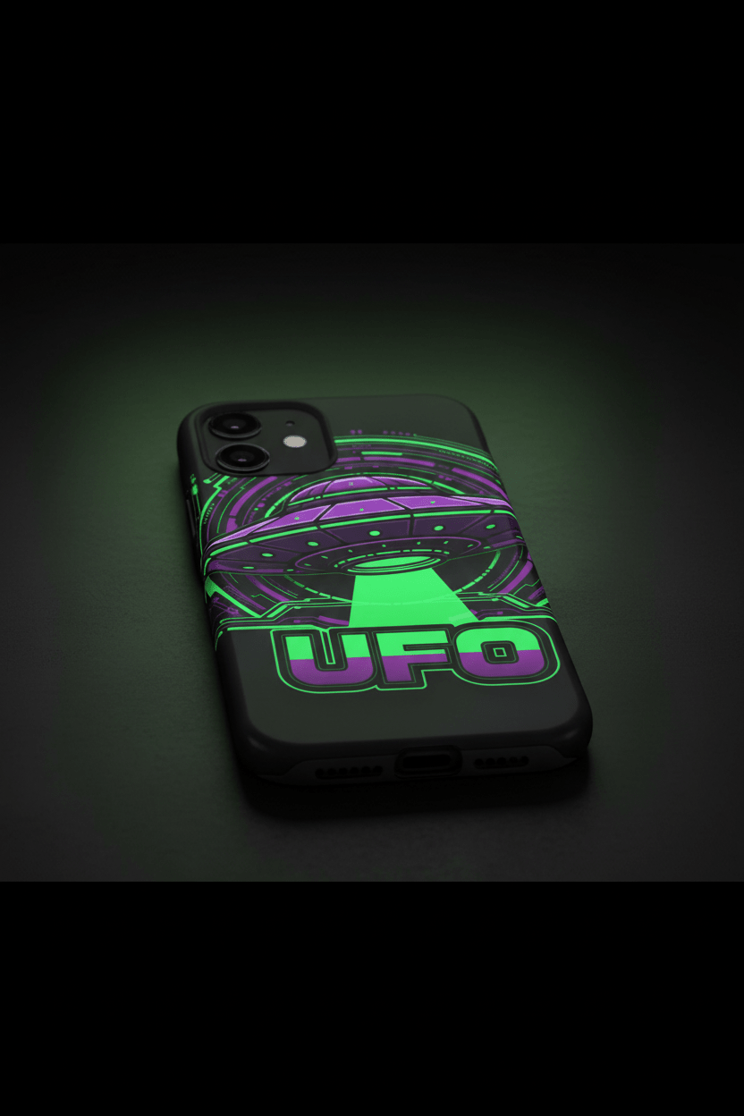 UFO Phone Case Minimal