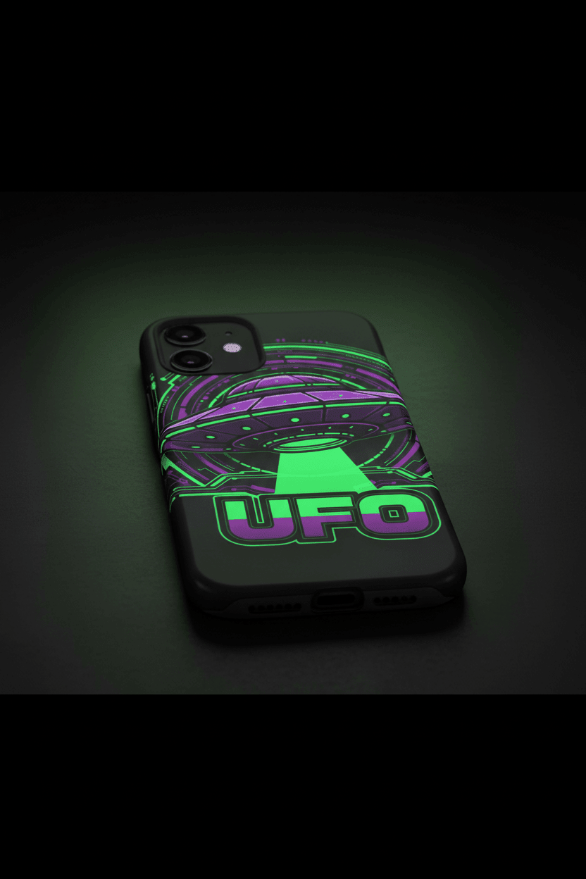 UFO Phone Case Minimal