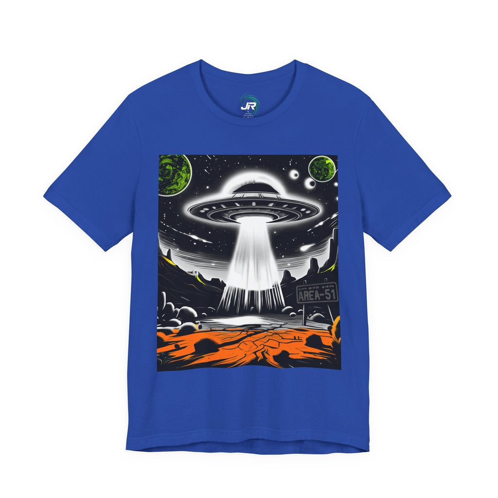 Cosmic Alien Area 51 Tee — Unisex UFO Streetwear T-Shirt Printify