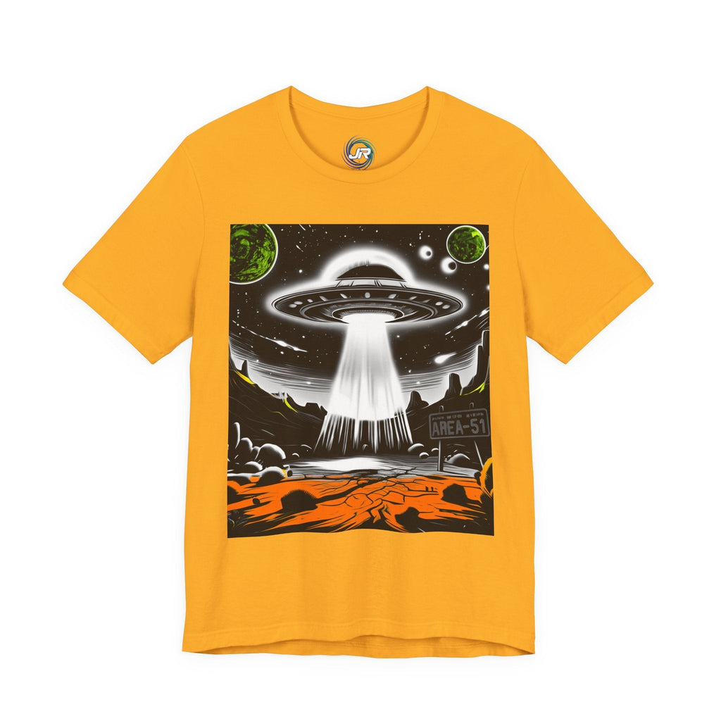 Cosmic Alien Area 51 Tee — Unisex UFO Streetwear T-Shirt Printify