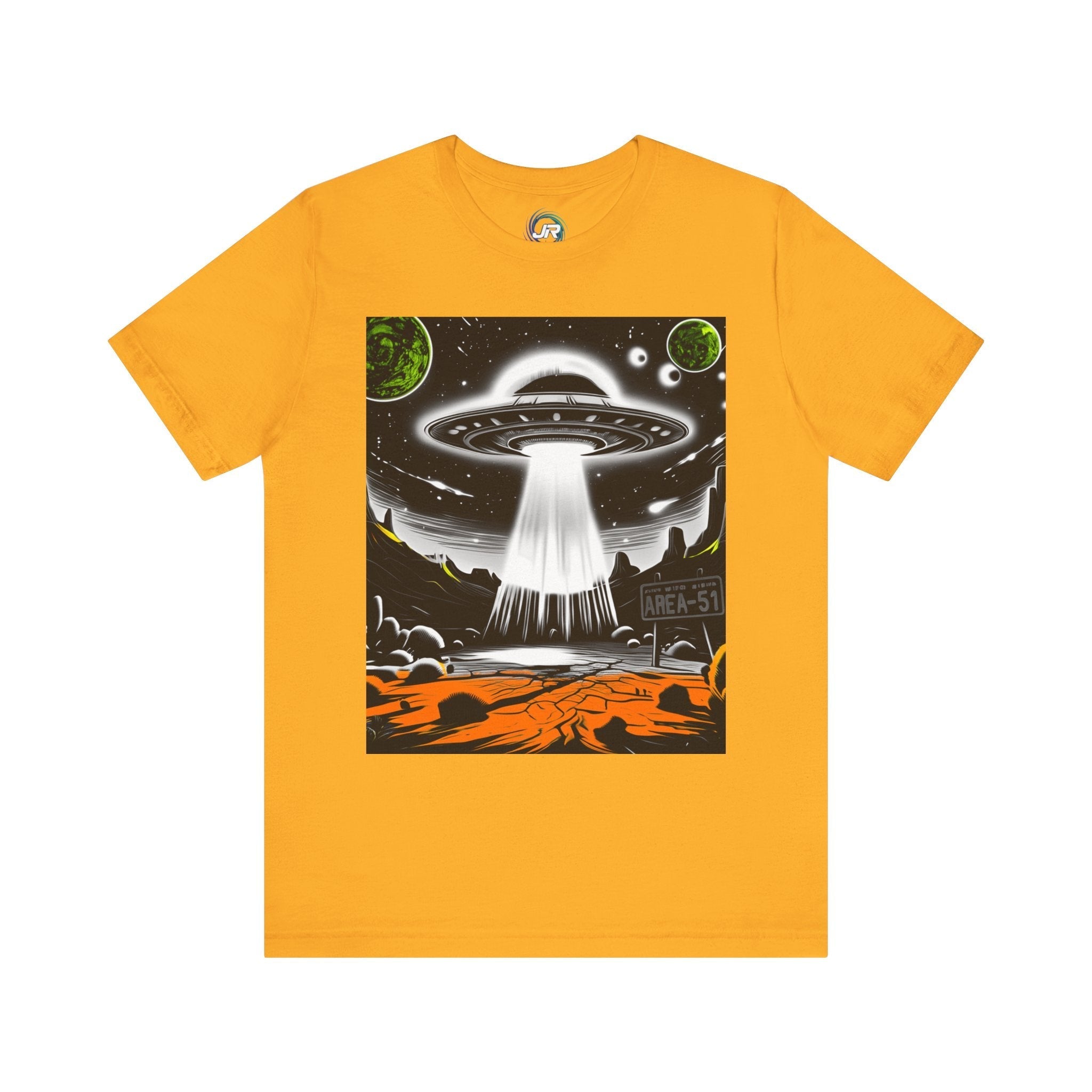 Cosmic Alien Area 51 Tee — Unisex UFO Streetwear T-Shirt Printify