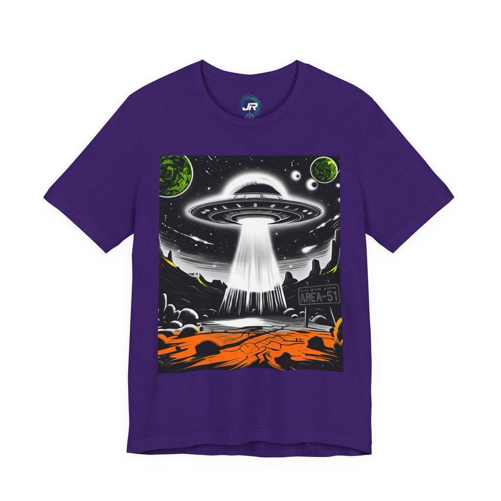 Cosmic Alien Area 51 Tee — Unisex UFO Streetwear T-Shirt Printify