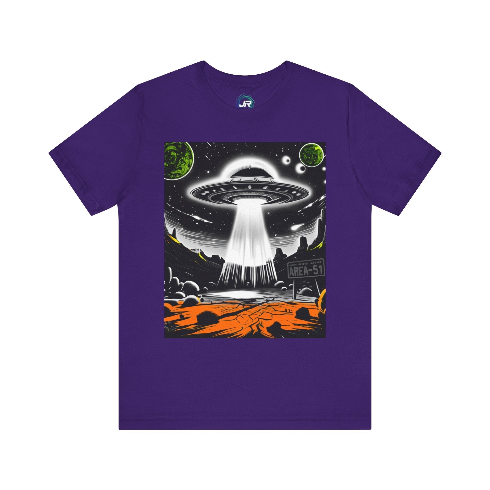 Cosmic Alien Area 51 Tee — Unisex UFO Streetwear T-Shirt Printify