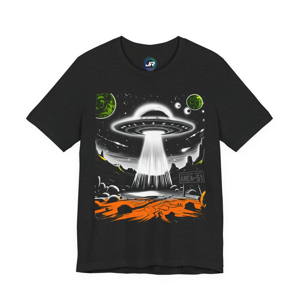 Cosmic Alien Area 51 Tee — Unisex UFO Streetwear T-Shirt Printify