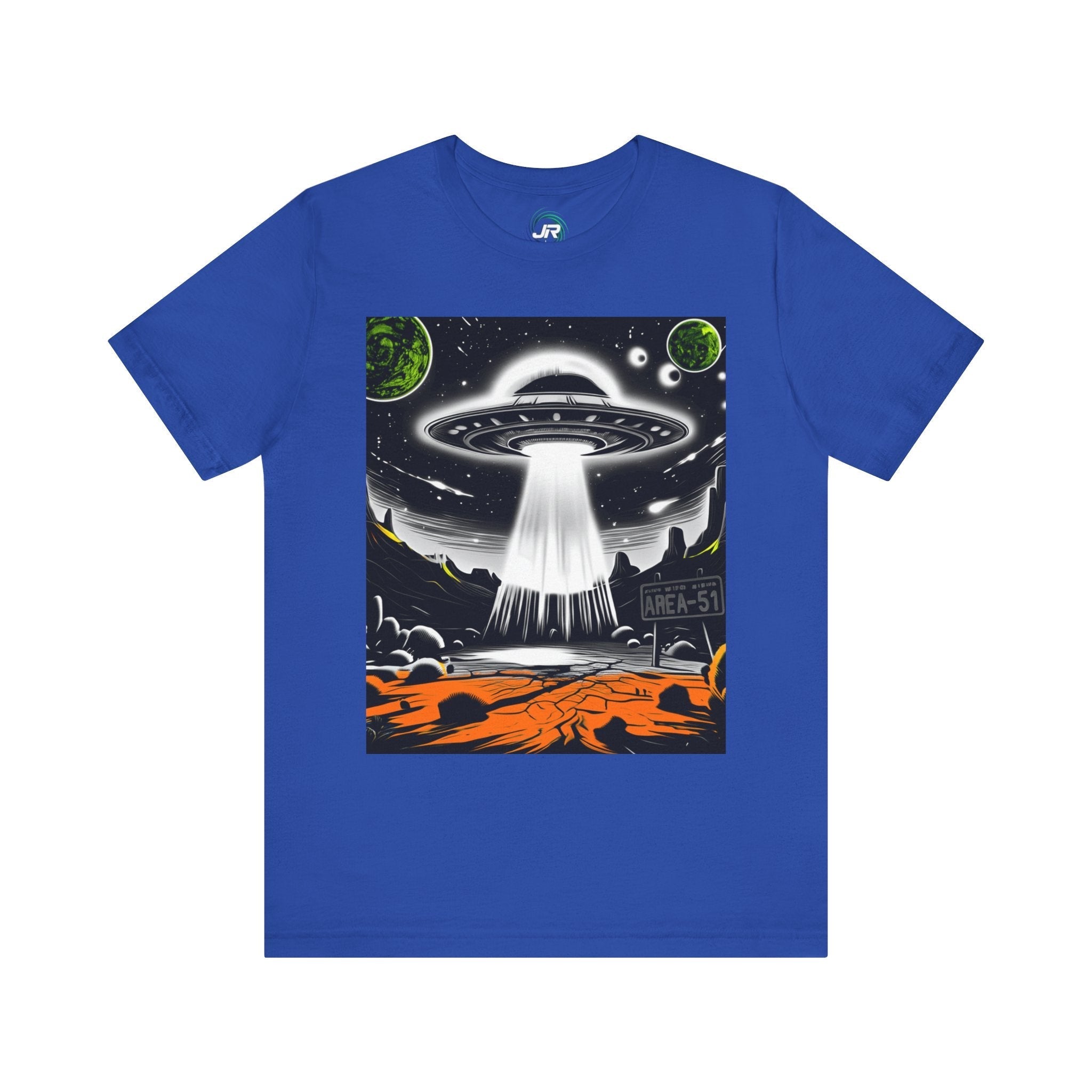 Cosmic Alien Area 51 Tee — Unisex UFO Streetwear T-Shirt Printify