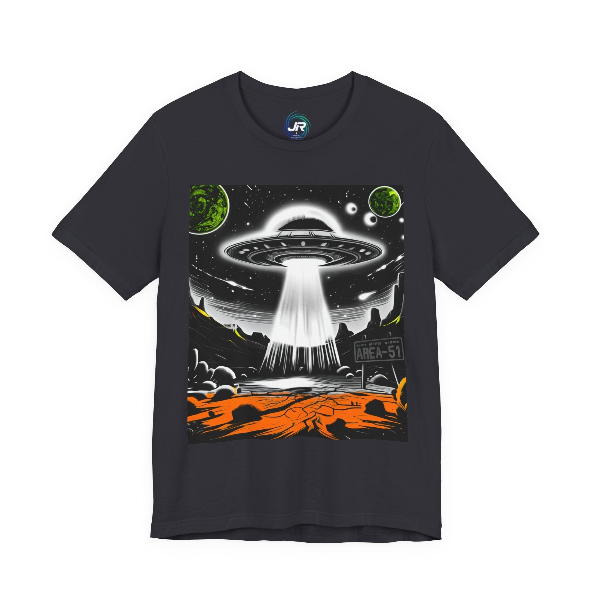Cosmic Alien Area 51 Tee — Unisex UFO Streetwear T-Shirt Printify