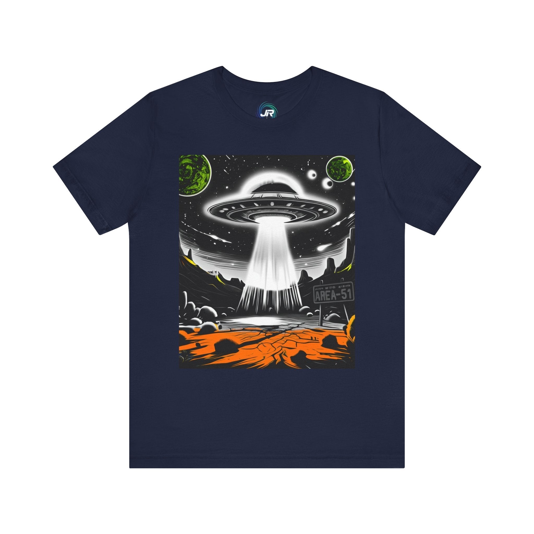 Cosmic Alien Area 51 Tee — Unisex UFO Streetwear T-Shirt Printify