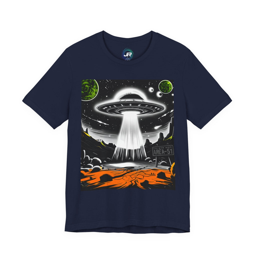 Cosmic Alien Area 51 Tee — Unisex UFO Streetwear T-Shirt Printify