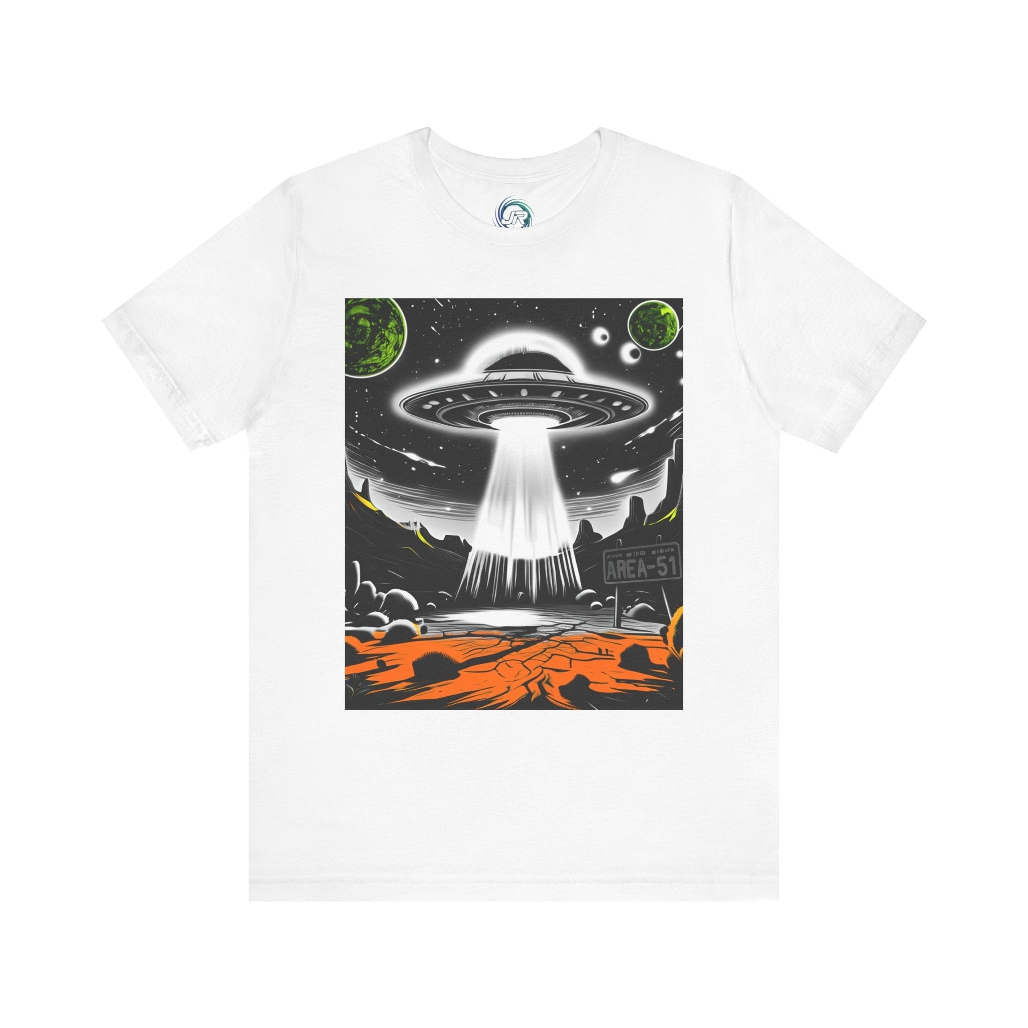 Cosmic Alien Area 51 Tee — Unisex UFO Streetwear T-Shirt Printify