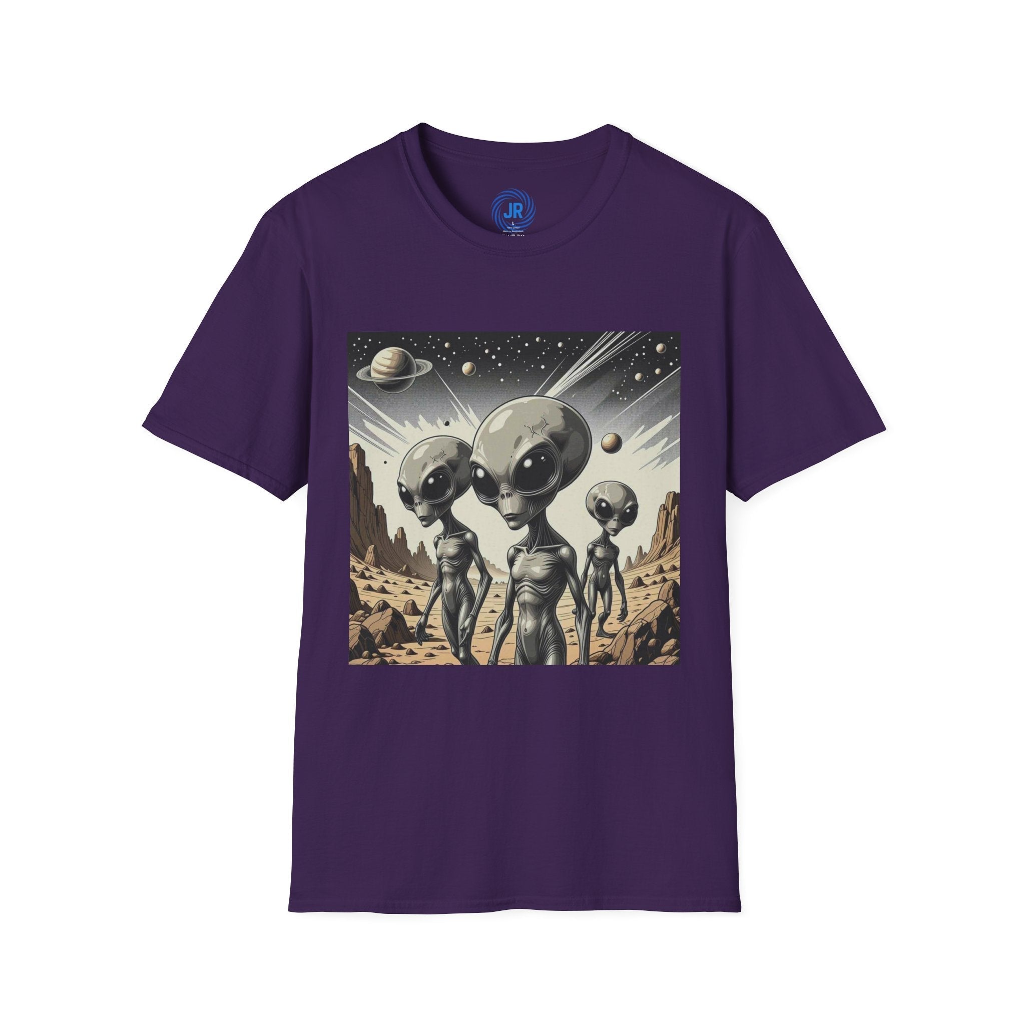 UFO Cosmic Alien Tee Printify