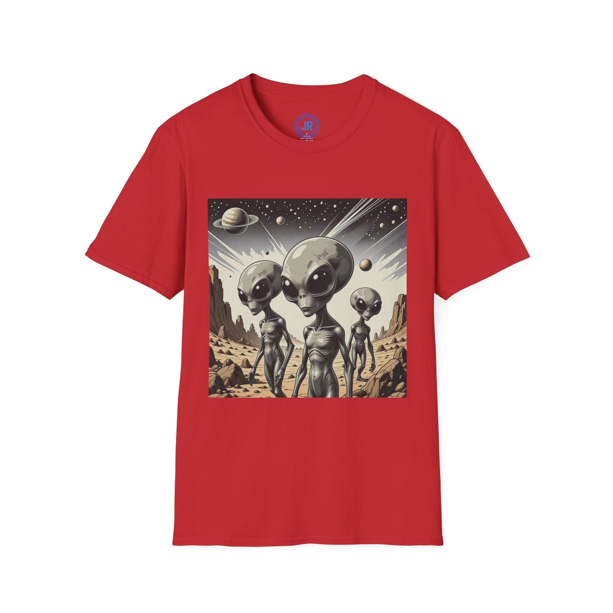 UFO Cosmic Alien Tee Printify
