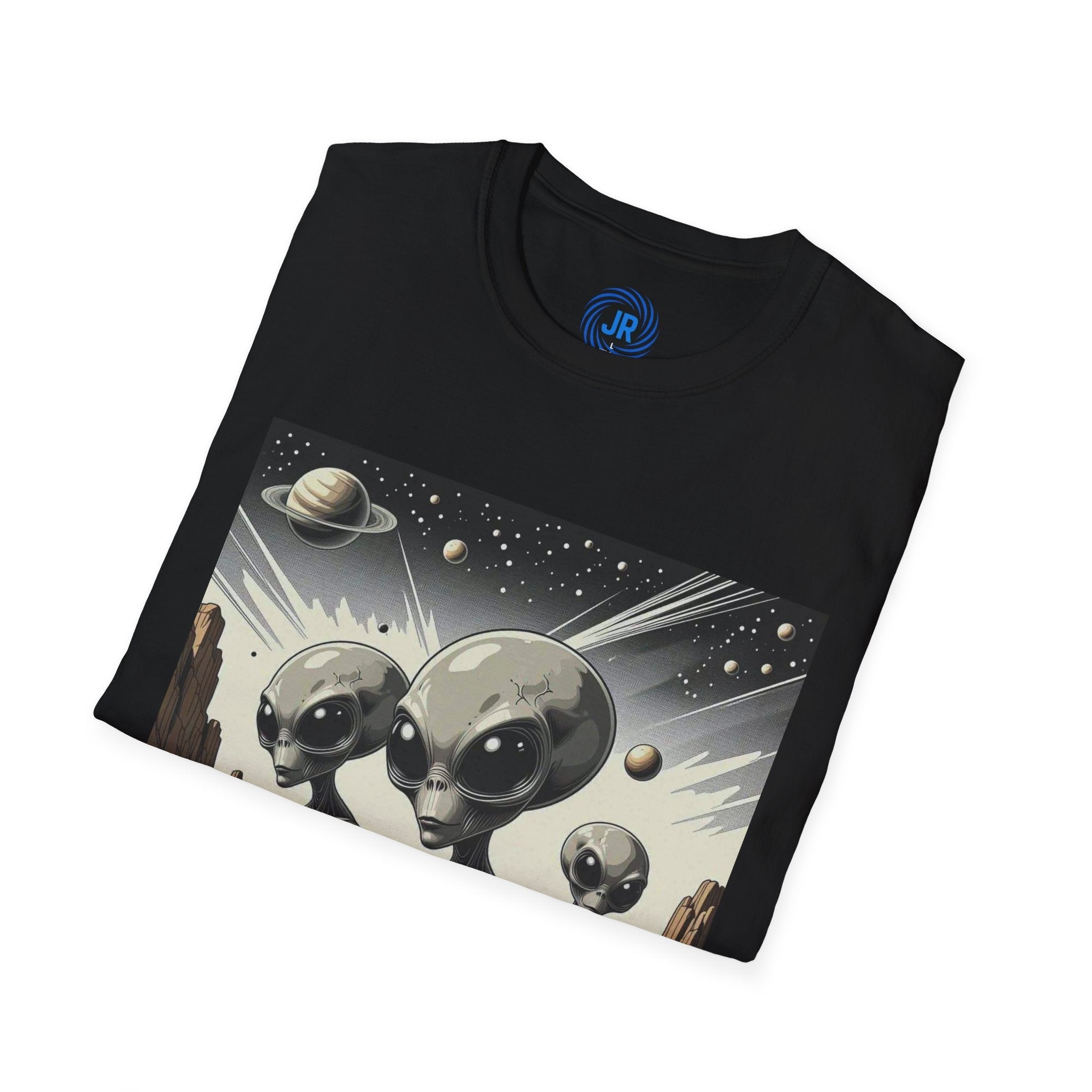 UFO Cosmic Alien Tee Printify