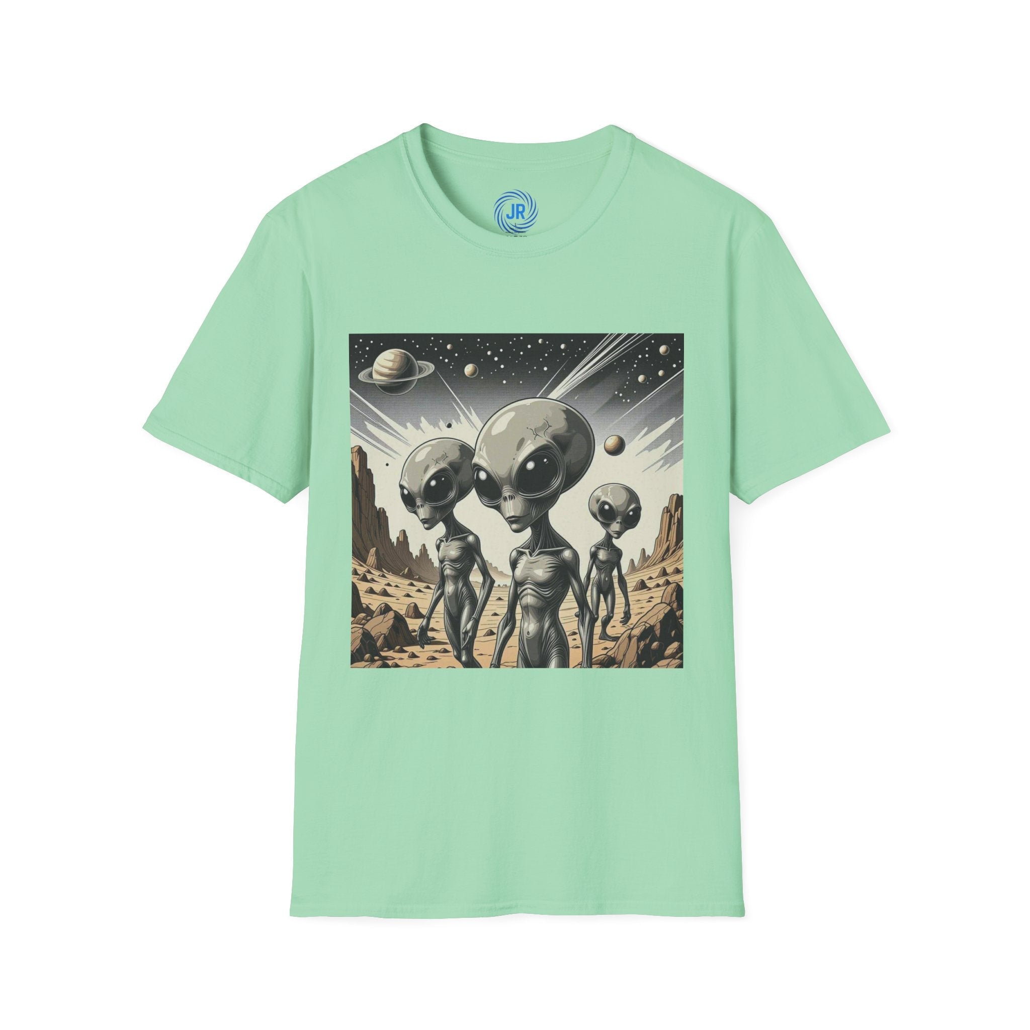 UFO Cosmic Alien Tee Printify