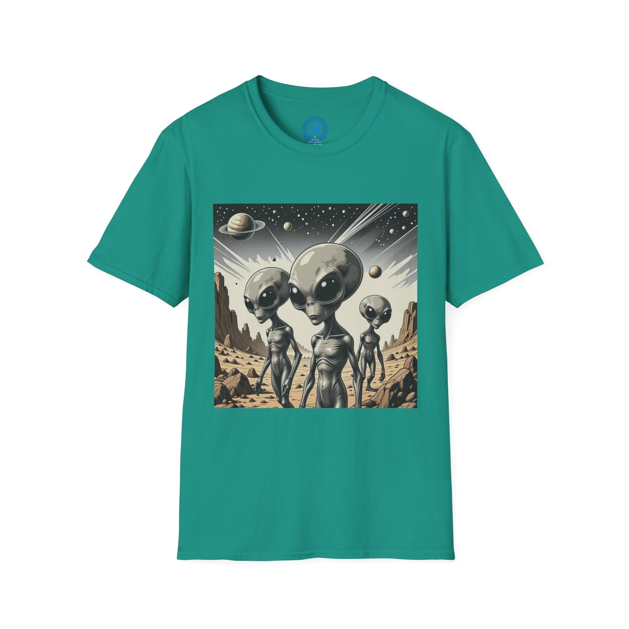 UFO Cosmic Alien Tee Printify